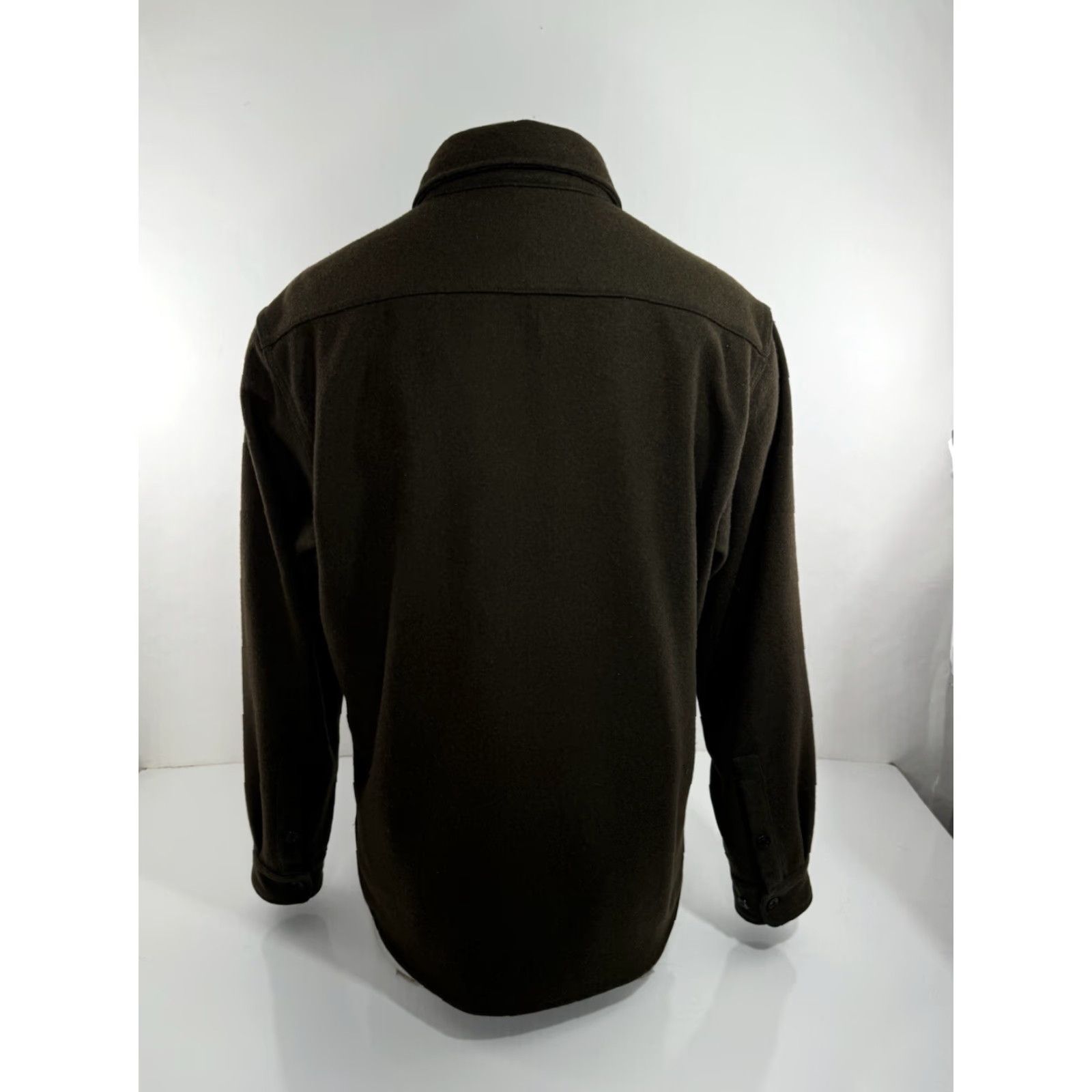 Schott SCHOTT U.S. Armed Forces Intermediate CIV / MIL 1913 WOOL M Jacket EXCELLENT Shirt Jacket Mens Dark Olive Size US M / EU 48-50 / 2 - 3 Thumbnail