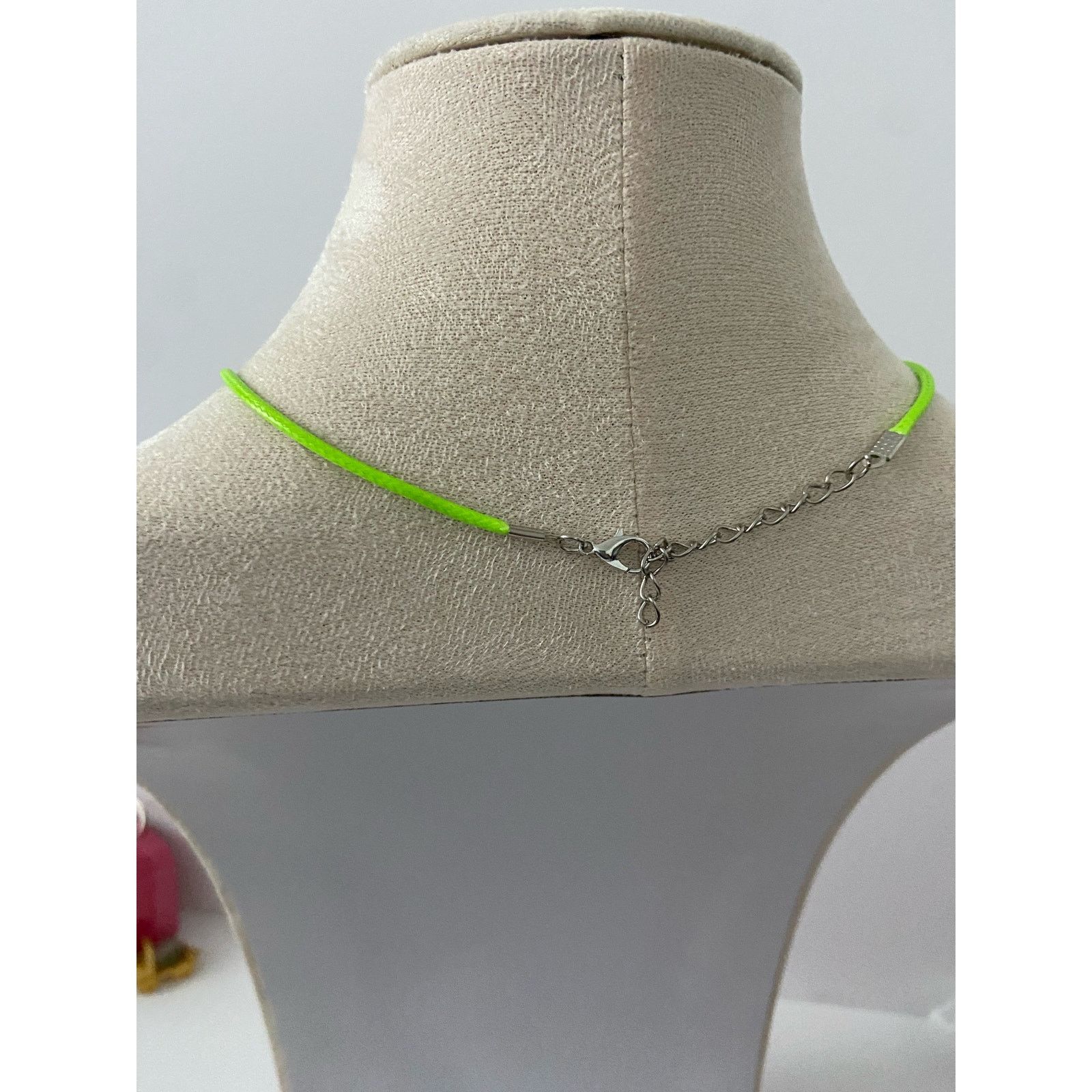 Handmade Easter basket pendant necklace Size ONE SIZE - 3 Thumbnail