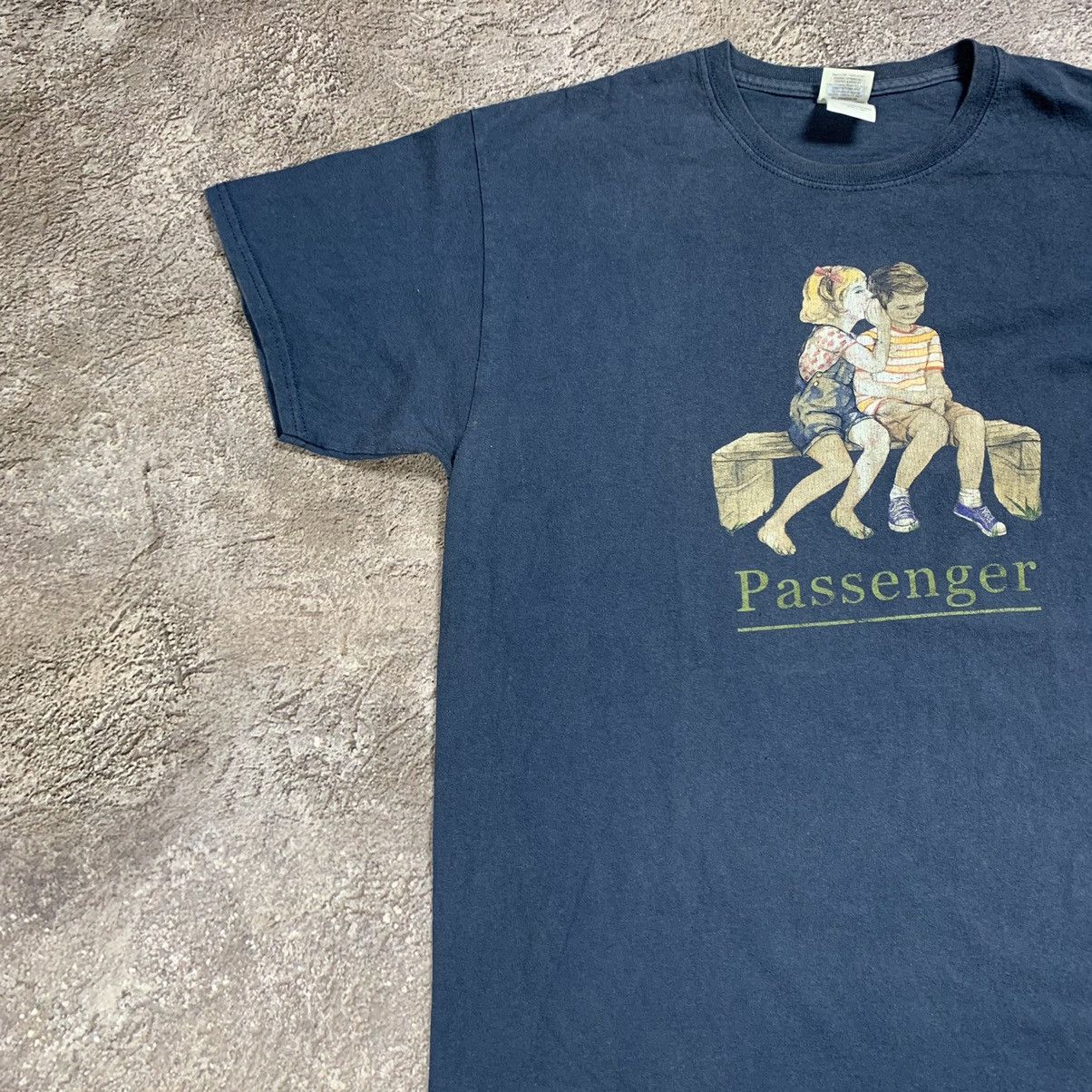 Vintage Vintage 90s Passenger Graphic Tee Sun Faded Streetwear L Size US L / EU 52-54 / 3 - 4 Thumbnail