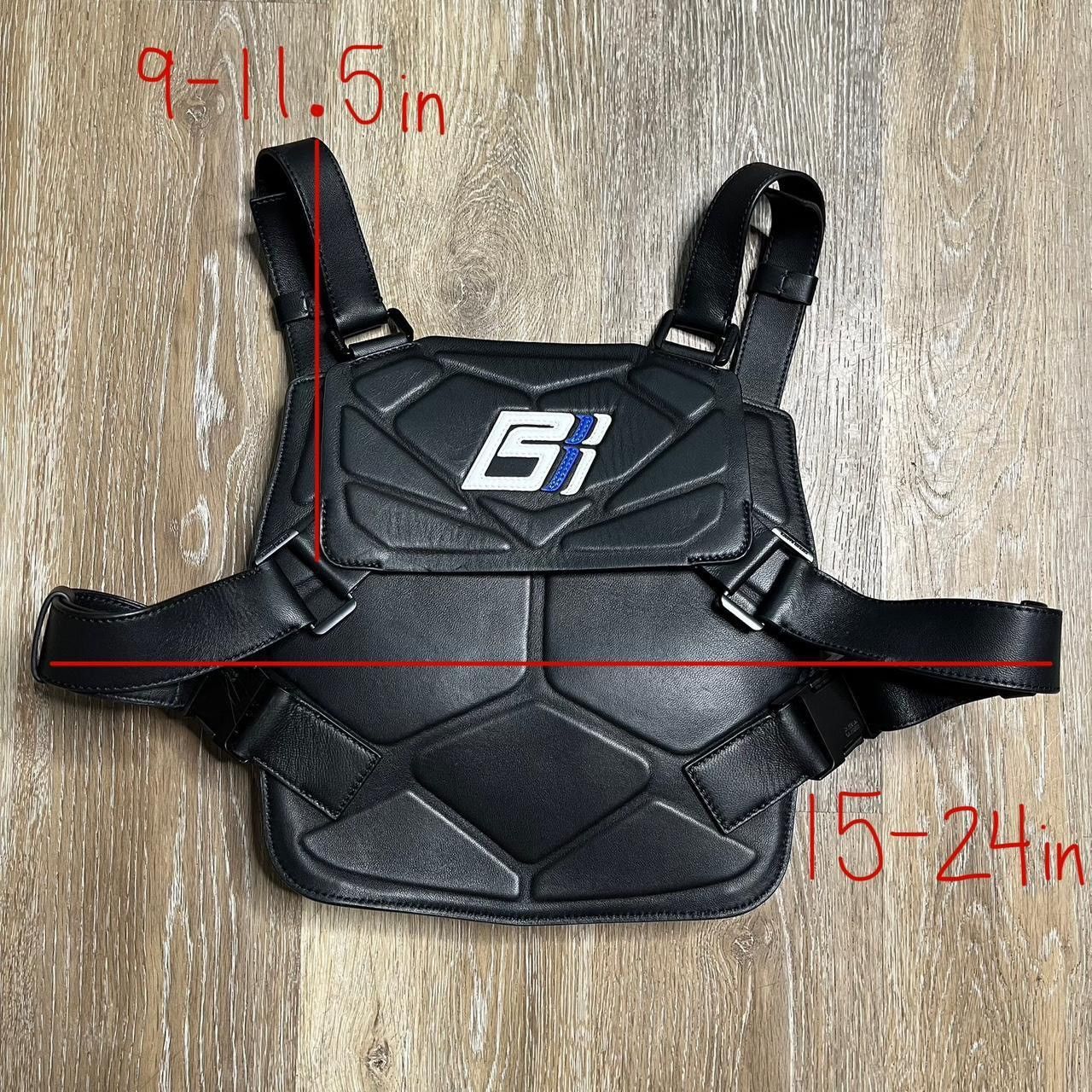 Designer sheron barber leather biker chest rig Size ONE SIZE - 2 Thumbnail