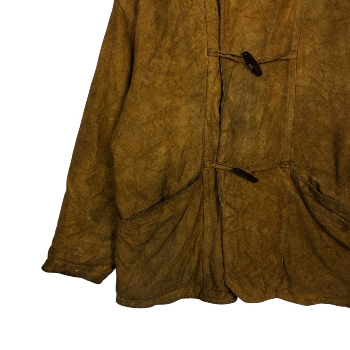 Japanese Brand 🔥VINTAGE CHORE WORK LEATHER JACKET KA UOMO KAPITAL Size US M / EU 48-50 / 2 - 6 Thumbnail