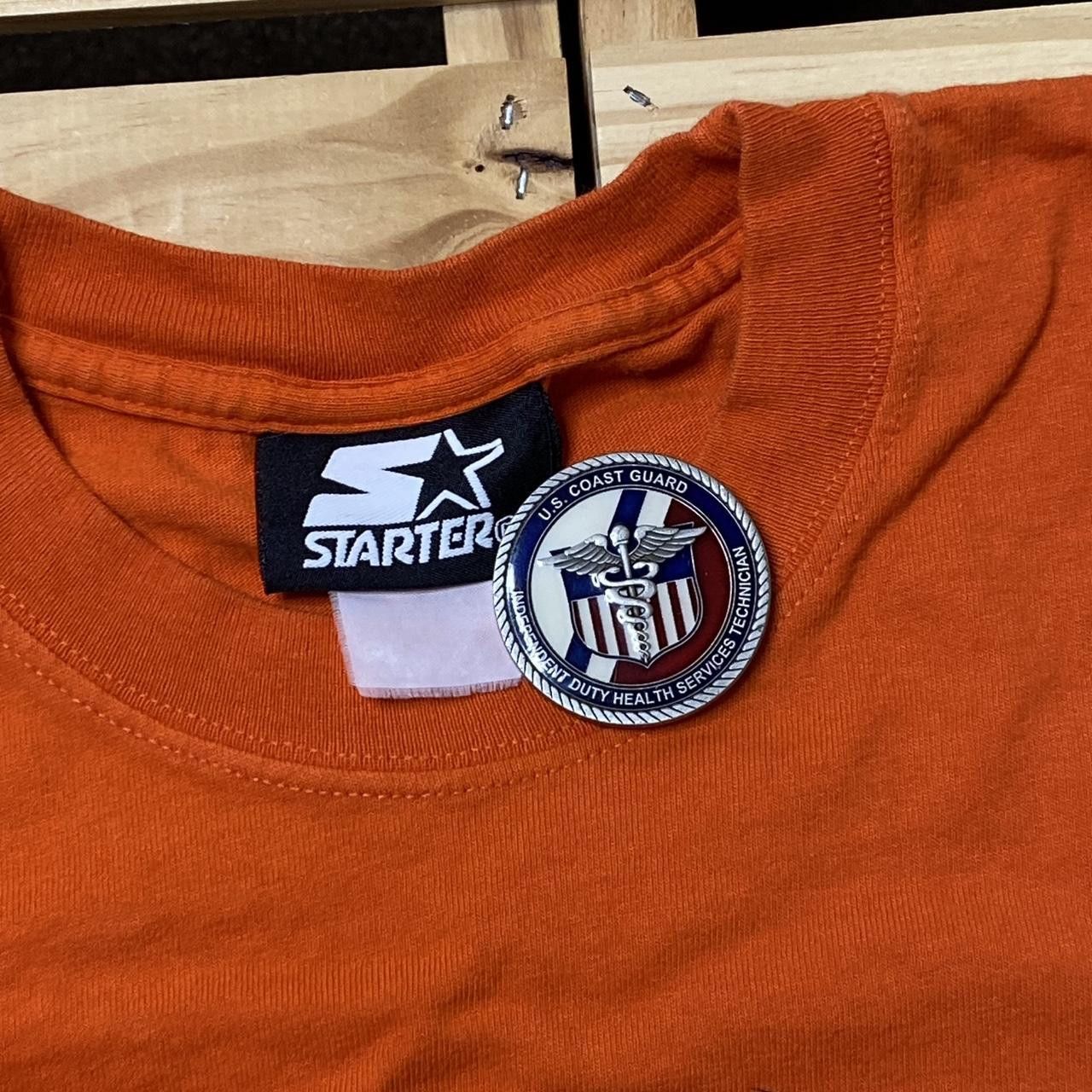 Starter Vintage Starter Orange Tee Size Large Size US L / EU 52-54 / 3 - 3 Thumbnail