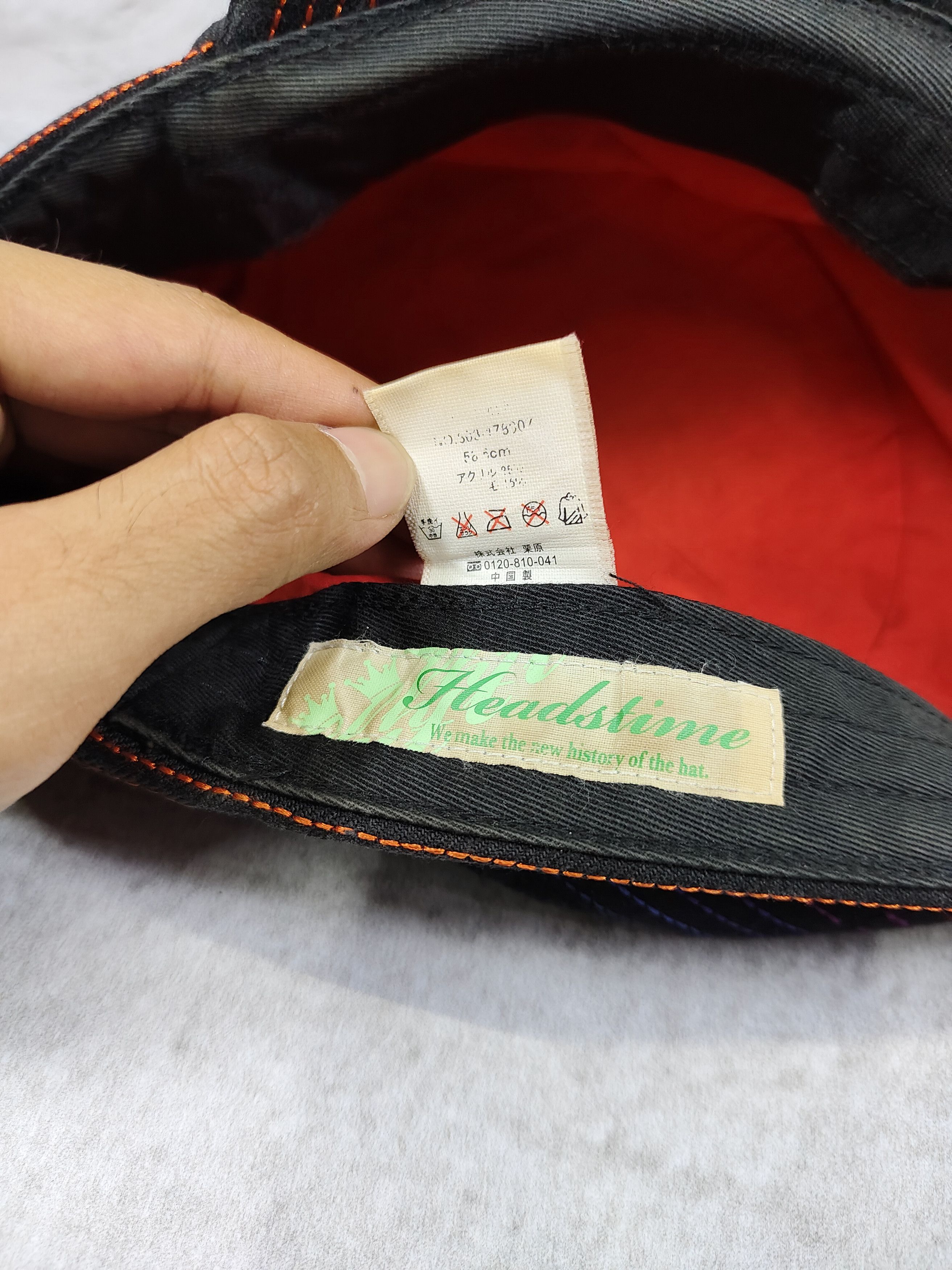 Japanese Brand 2000s Headstime- Japanese Streetwear Military Work Cap Size ONE SIZE - 6 Thumbnail