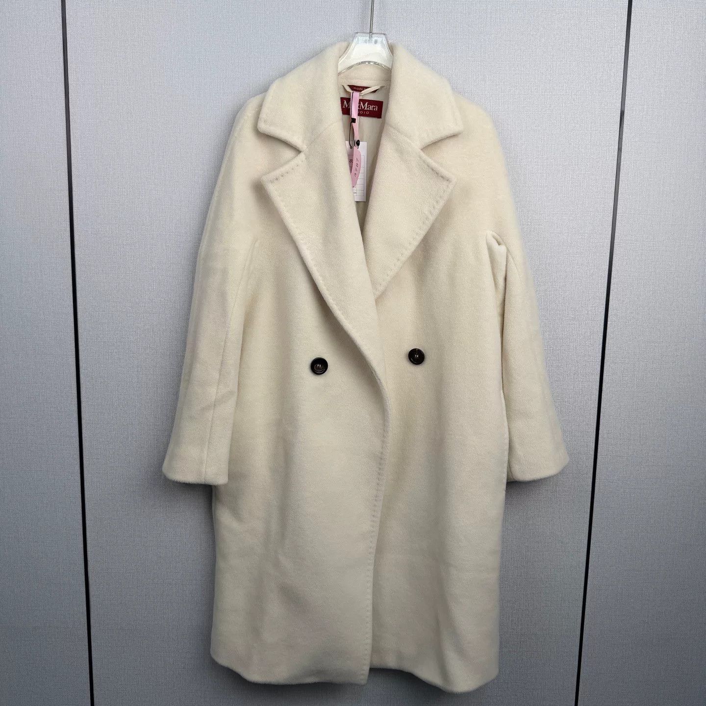 Max Mara MaxMara 3787 Wool Coat Size US XS / EU 42 / 0 - 1 Thumbnail
