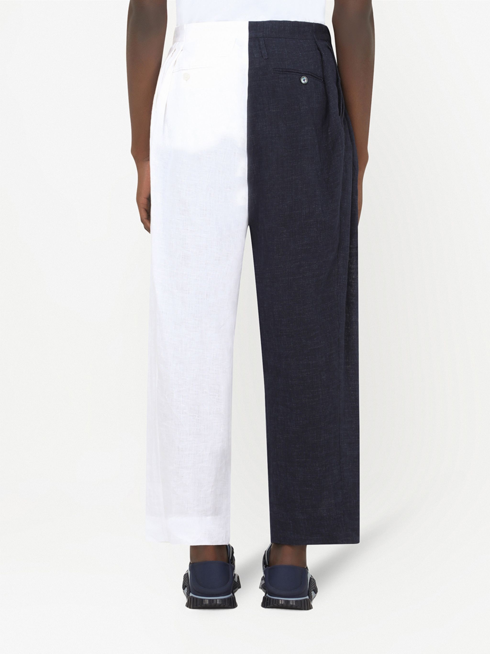Dolce & Gabbana o1y0125 Jogger & Sweatpant in Midnight Blue/White Size US 34 / EU 50 - 3 Thumbnail