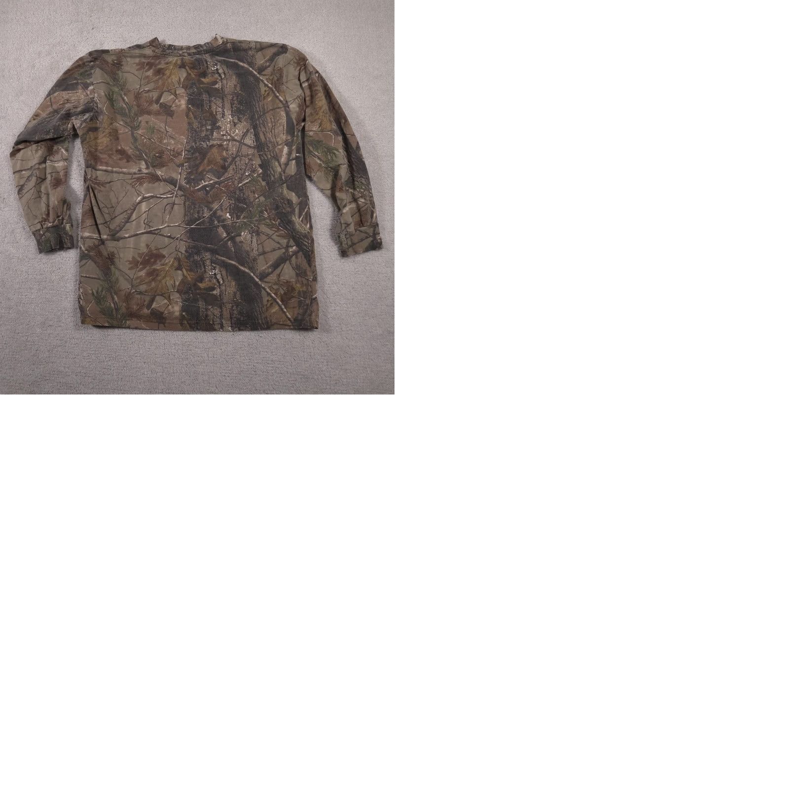 Vintage VINTAGE Cabela's Deer Camp Shirt Mens 1X Camouflage Long Sleeve Hunting Buck Graphic Outdoors Cotton Crew Neck Size US XL / EU 56 / 4 - 9 Thumbnail