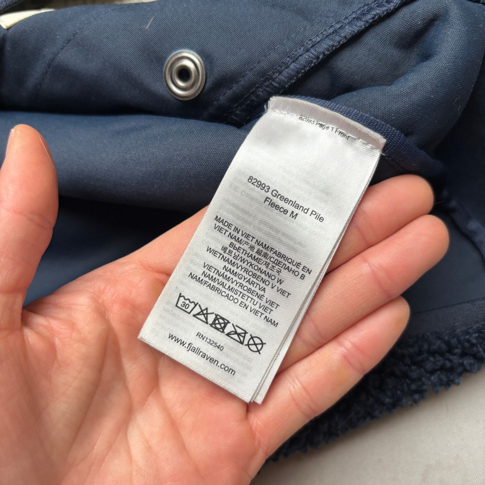 Fjallraven Fjallraven 82993 Greenland Deep Pile Fleece Jacket Men's XL Size US XL / EU 56 / 4 - 9 Thumbnail