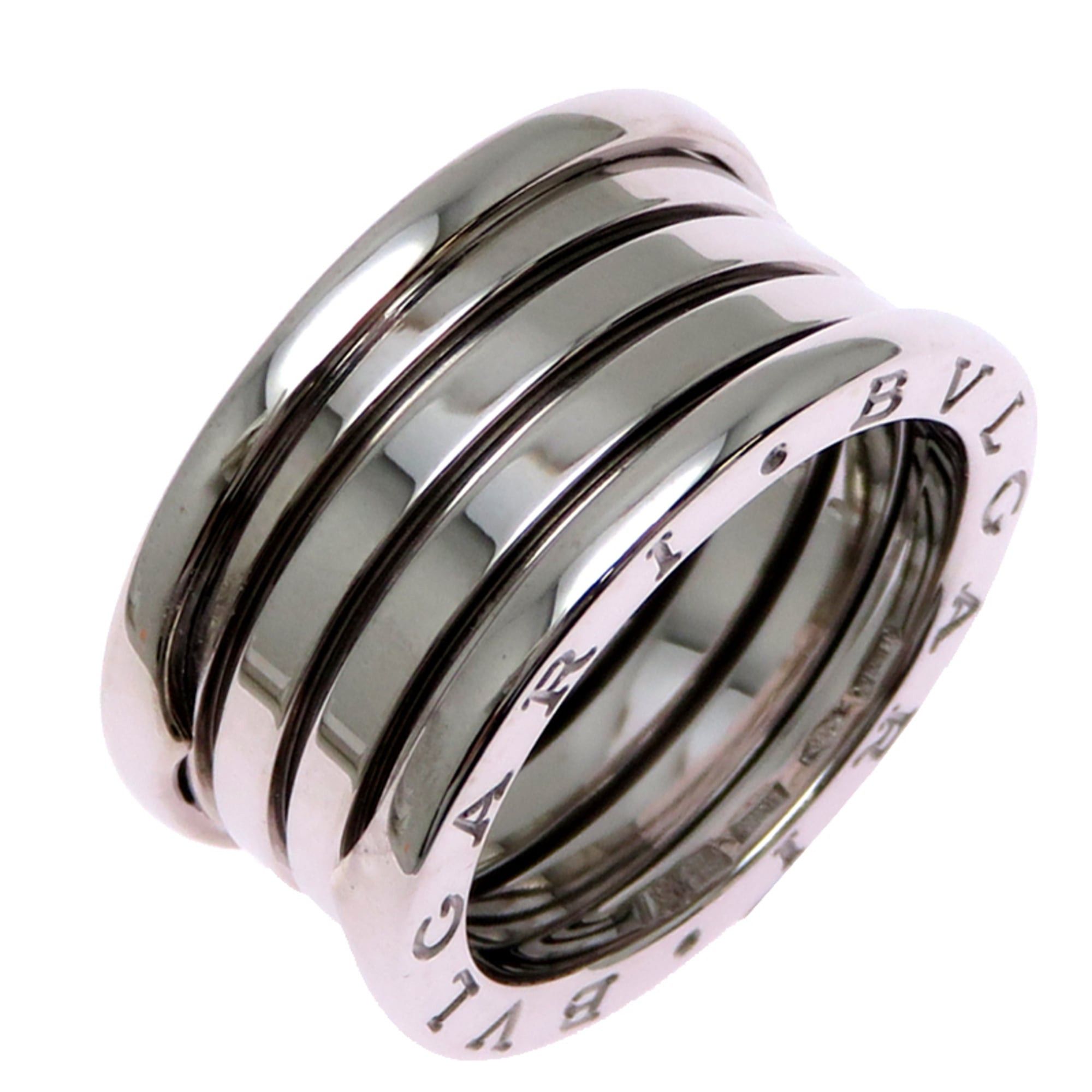 Bvlgari Bvlgari B-zero1 #57 Women's/Men's Ring, 750 White Gold Size ONE SIZE - 1 Thumbnail