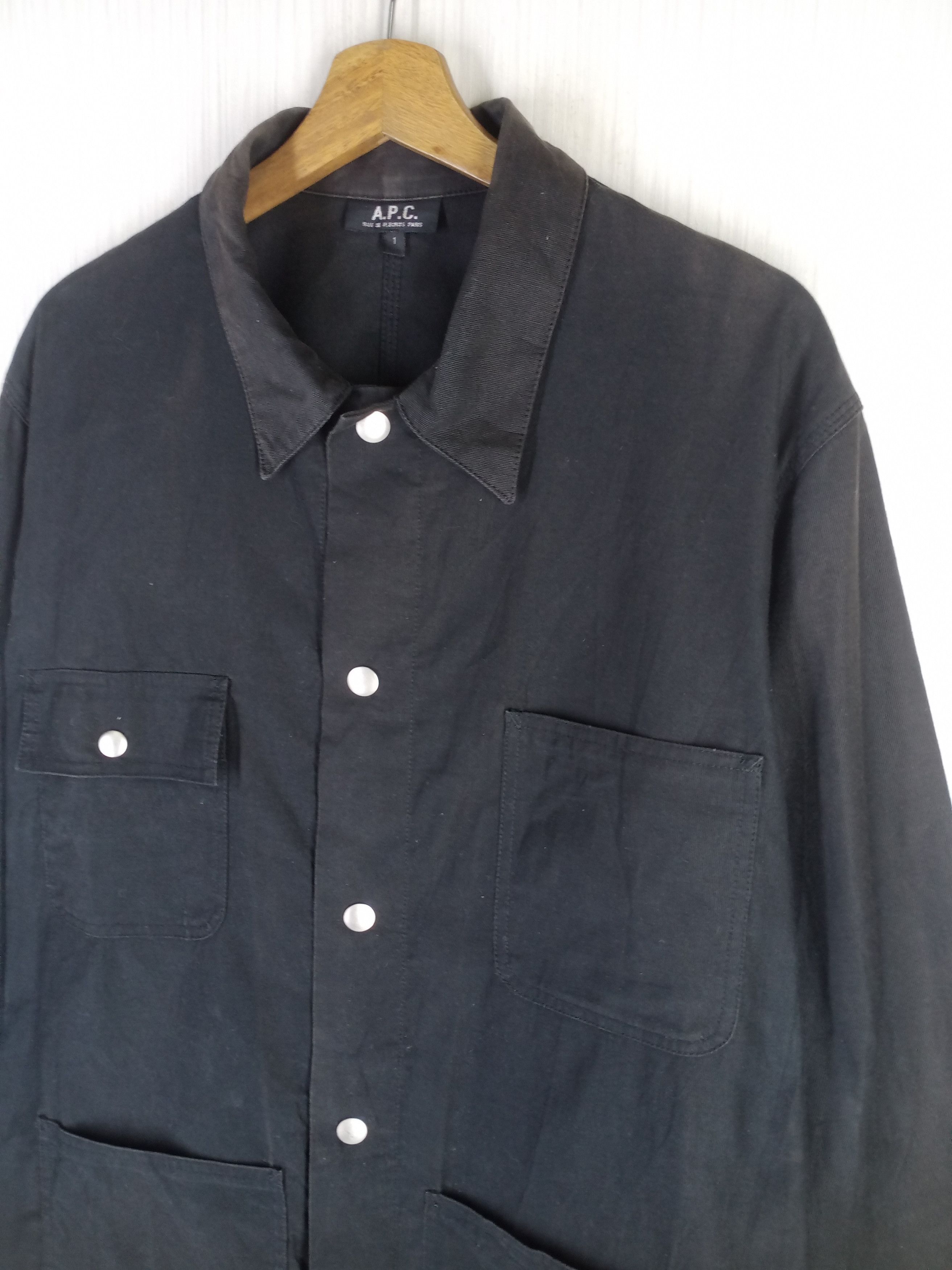A.P.C. Rare Vintage A.P.C French Work Chore Jacket Size US L / EU 52-54 / 3 - 7 Thumbnail