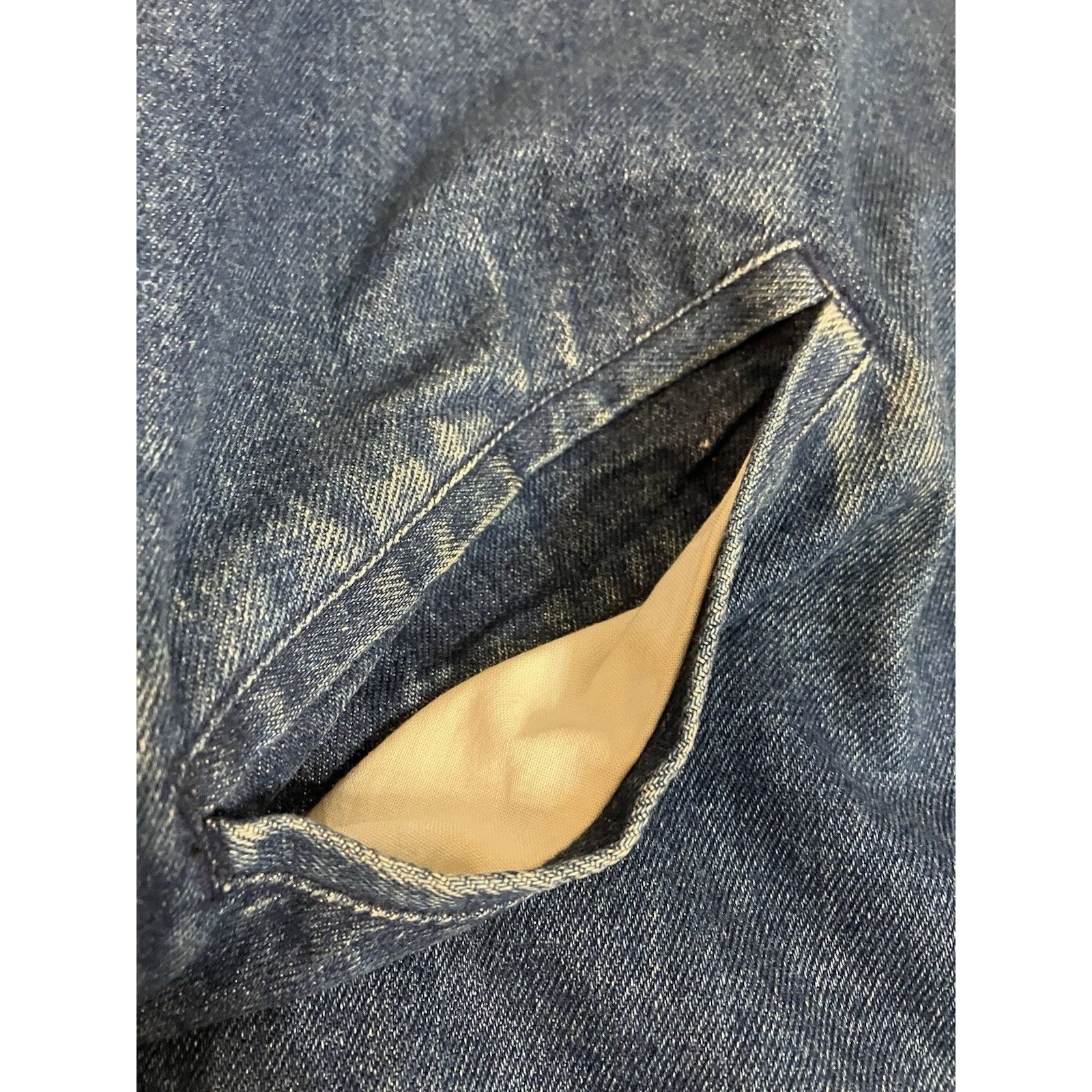 Starter Vtg Honors Sport Jacket Mens Medium Blue Varsity Denim Zip Size US M / EU 48-50 / 2 - 10 Thumbnail