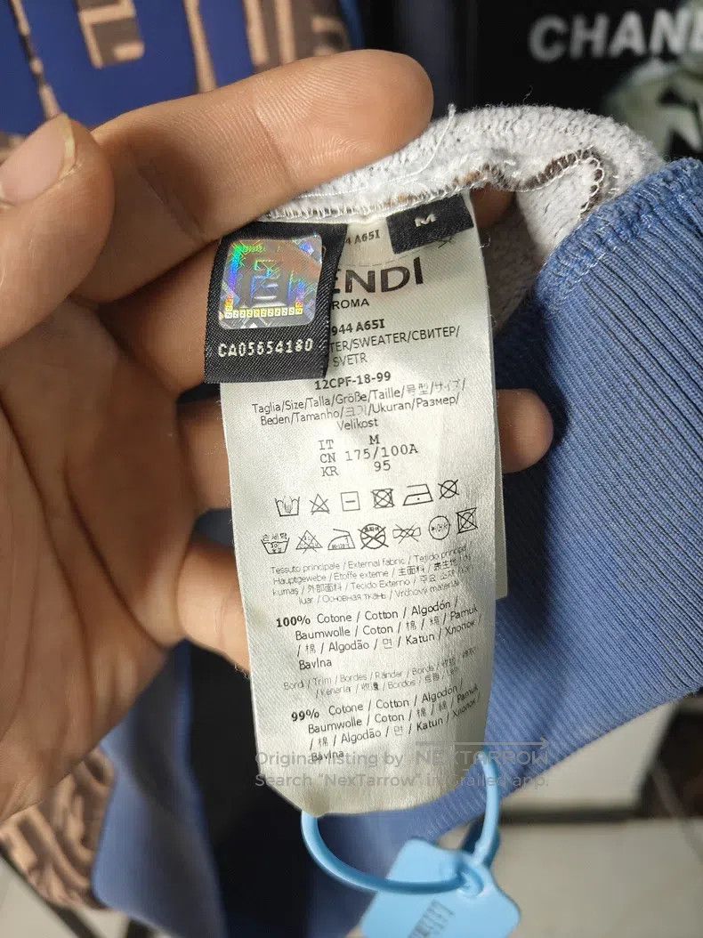 Fendi Fendi Full-print hoodie Size US M / EU 48-50 / 2 - 4 Thumbnail