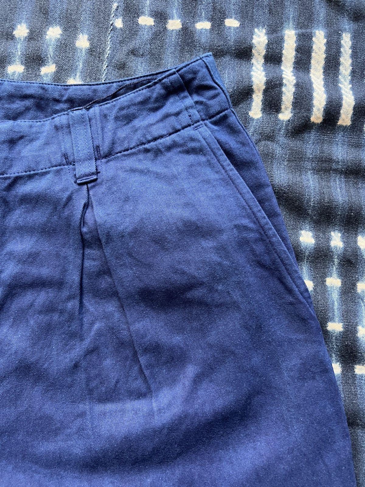KUON Kuon Kountry Hand dyed Aizome Chino Pants Visvim Kapital Size US 34 / EU 50 - 6 Thumbnail