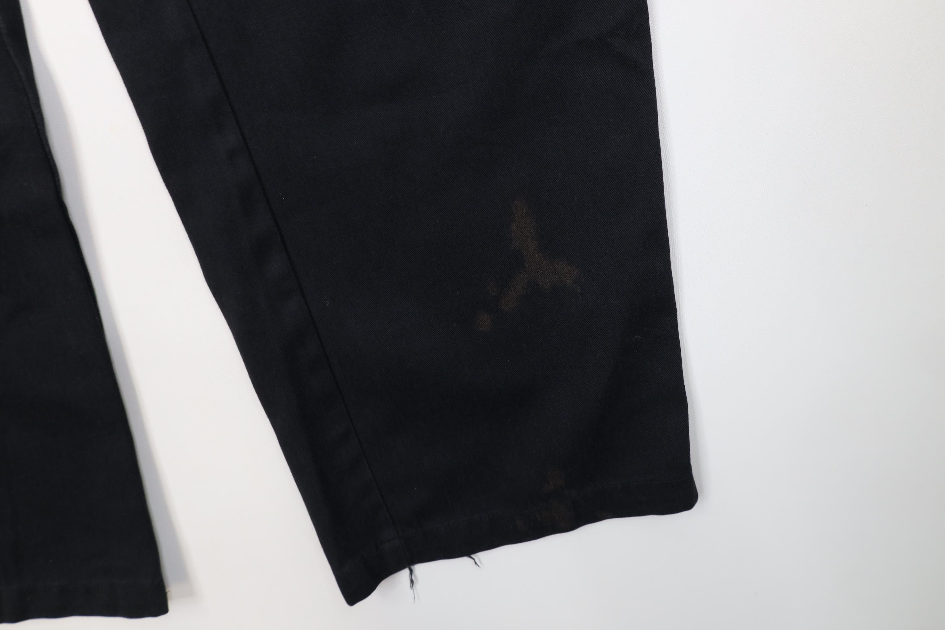 Dickies Vintage Y2K Dickies Loose Double Knee Wide Leg Pants Black Size US 38 / EU 54 - 6 Thumbnail