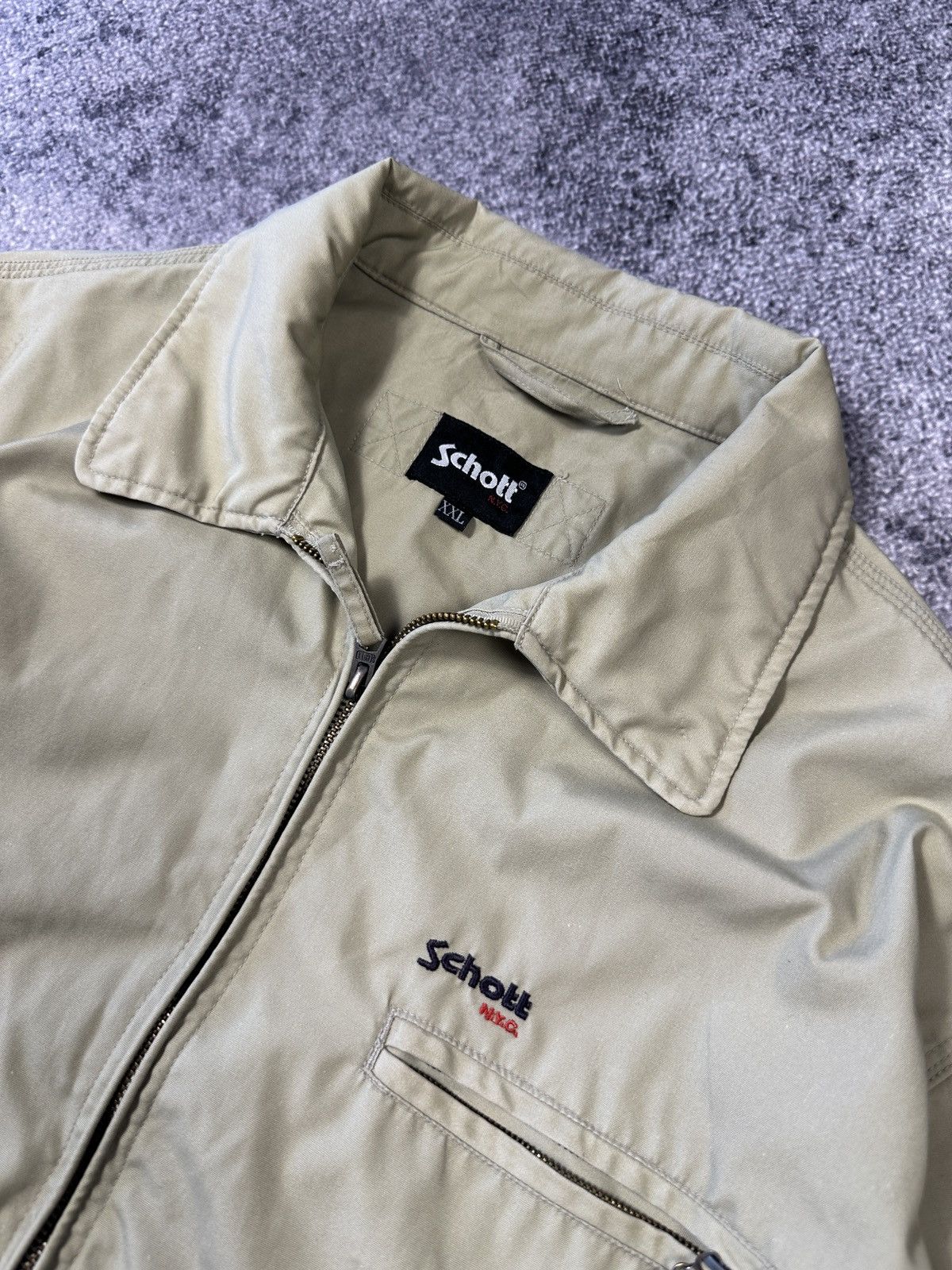 Schott × Vintage Y2K Vintage Schott Bombers Streetwear Style Rare Casual XL Size US XL / EU 56 / 4 - 2 Thumbnail