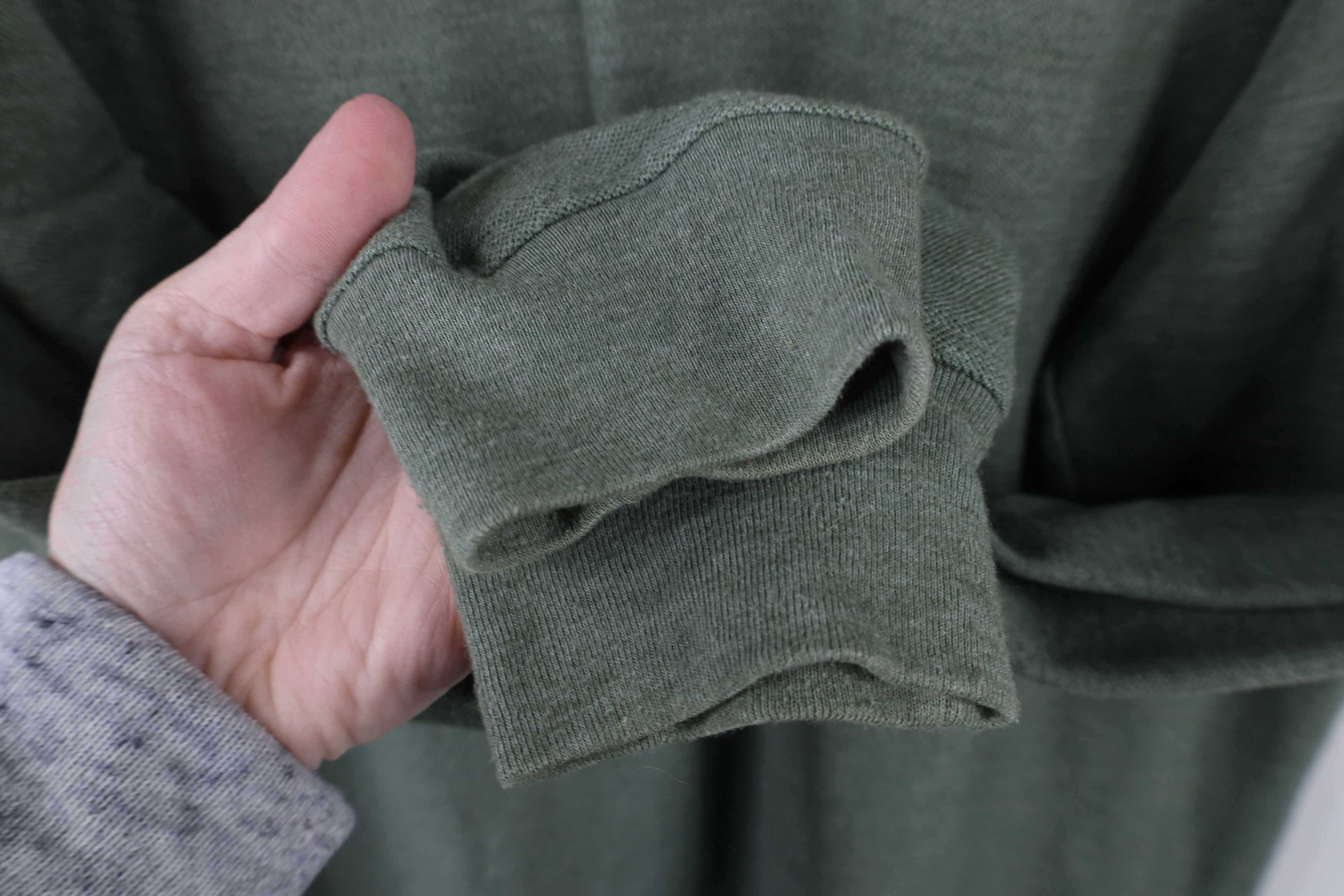 Vintage Vintage 90s Streetwear Knit Long Sleeve Rugby Polo Green Size US XL / EU 56 / 4 - 6 Thumbnail