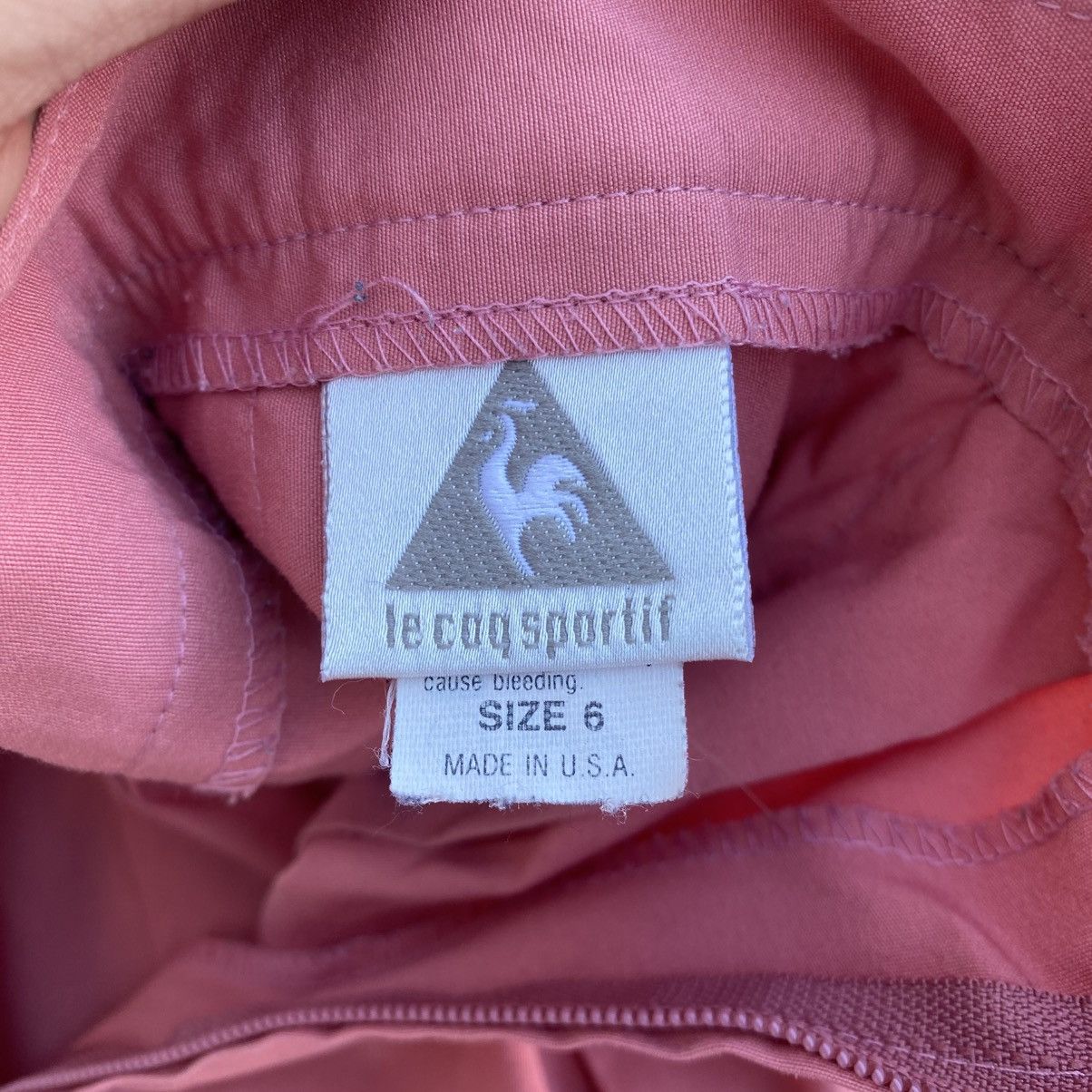 Vintage Le Coq Sportif Skirt Pink 1990s Made In Usa, Women's (Size 28) — image 6 of 6