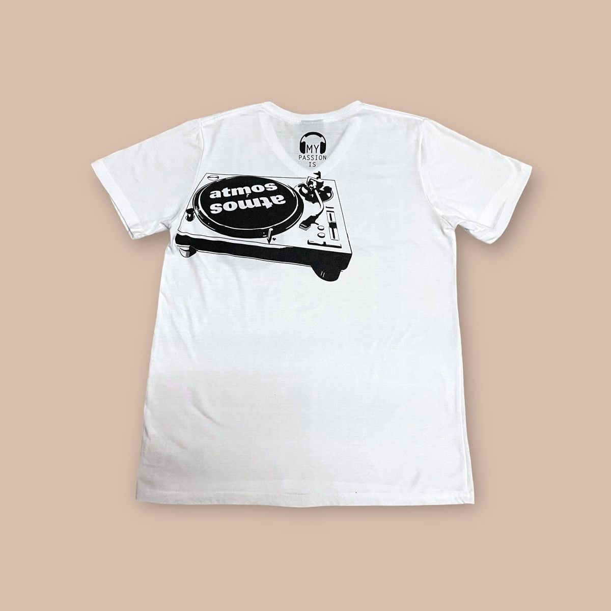 atmos Atmos X Marlboro Spell Out Big Logo Pocket V Collar Tee Size US M / EU 48-50 / 2 - 3 Thumbnail