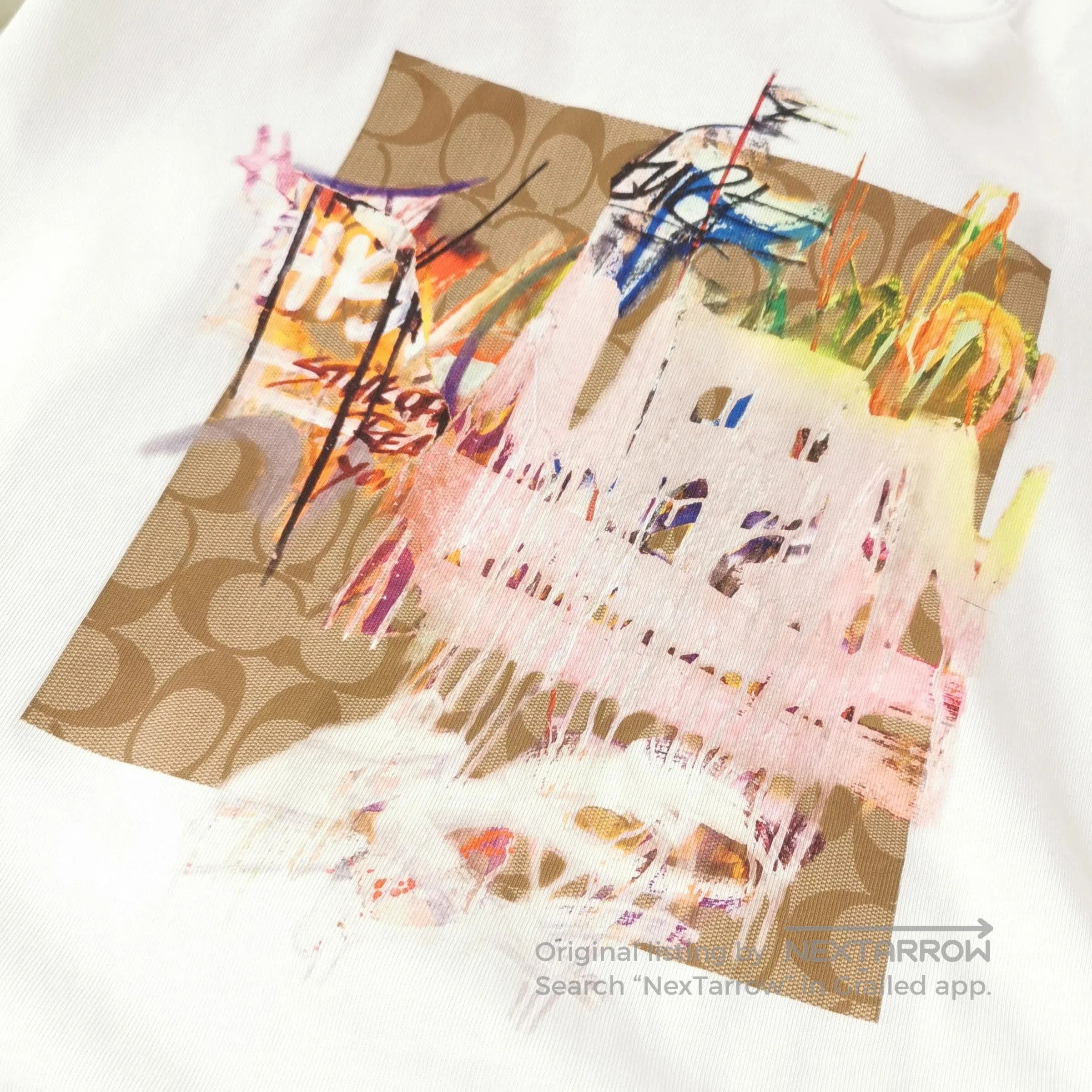 Louis Vuitton Coach x Mint+Serf XS Cotton Graffiti Logo T. Size US XS / EU 42 / 0 - 1 Thumbnail