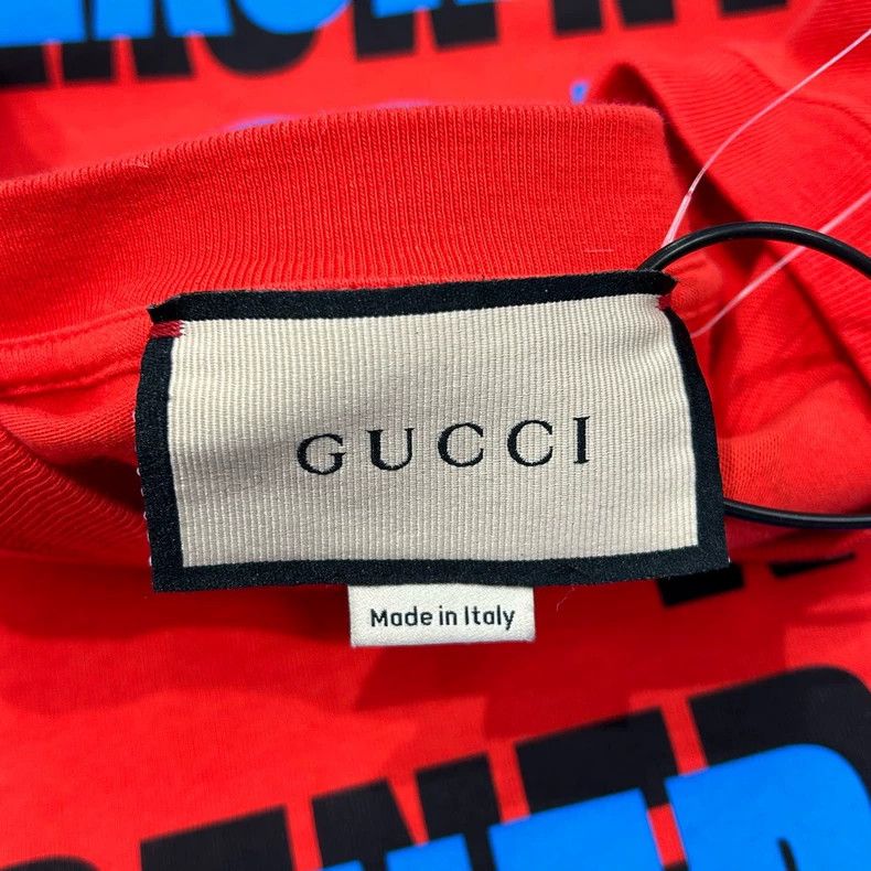 Gucci Gucci Hope to ring the bell, stacked short sleeves 2501-Nex Size US XS / EU 42 / 0 - 4 Thumbnail