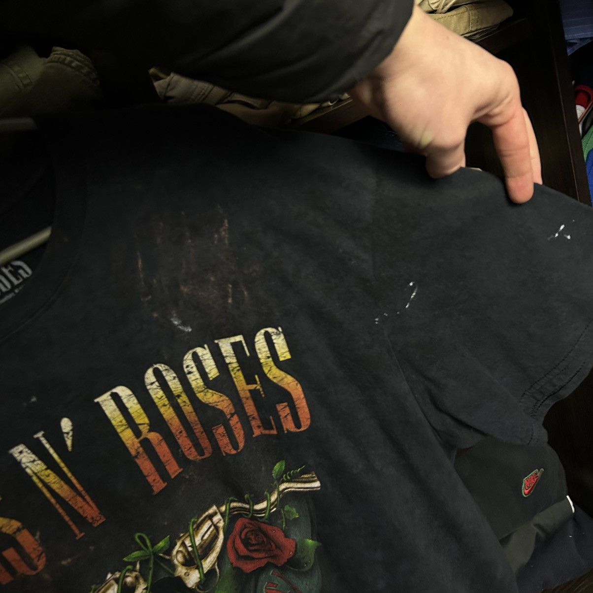 Guns N' Roses Vintage Guns N Roses Big Graphic Logo rock band tee size L Size US L / EU 52-54 / 3 - 5 Thumbnail