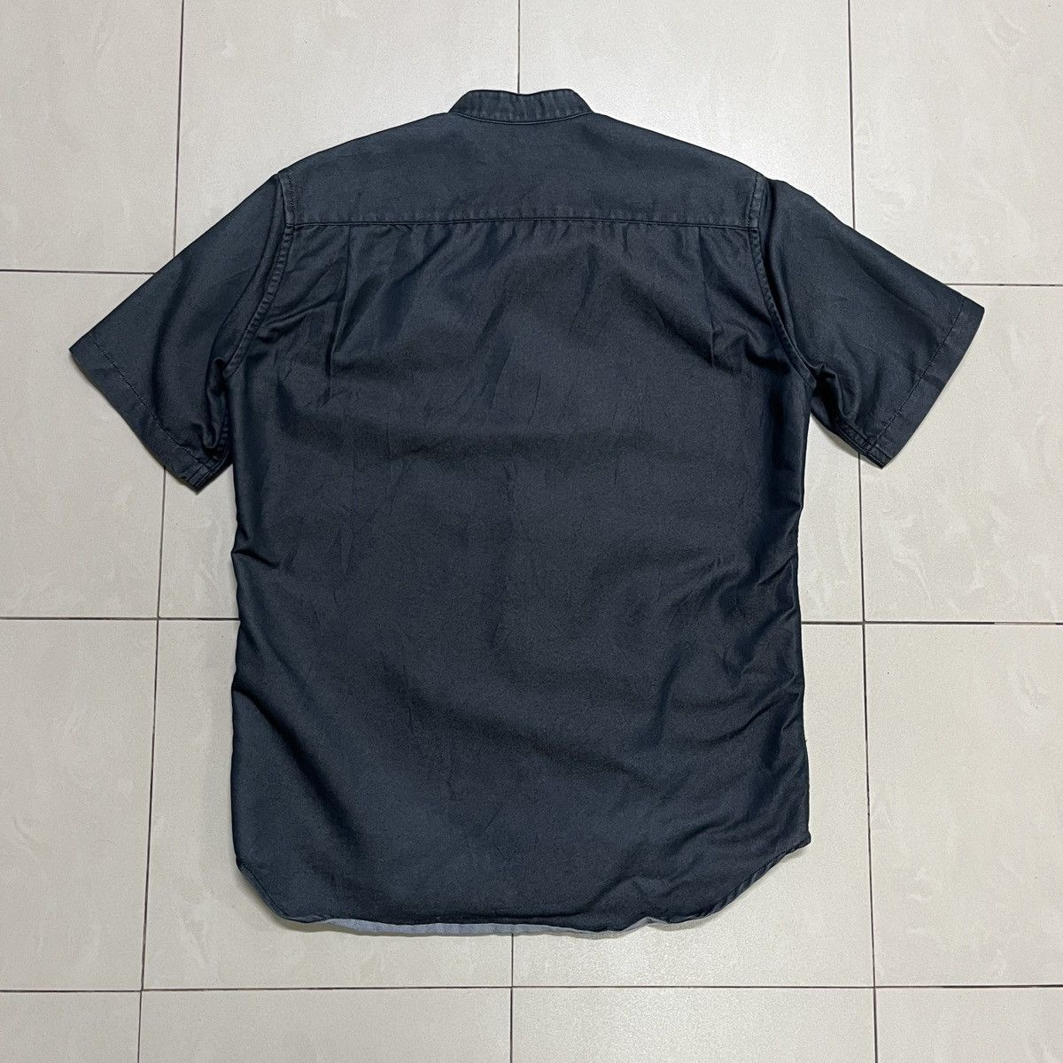 Japanese Brand × United Arrows × Vintage United Arrows Stand Collar Shirt Size US S / EU 44-46 / 1 - 7 Thumbnail