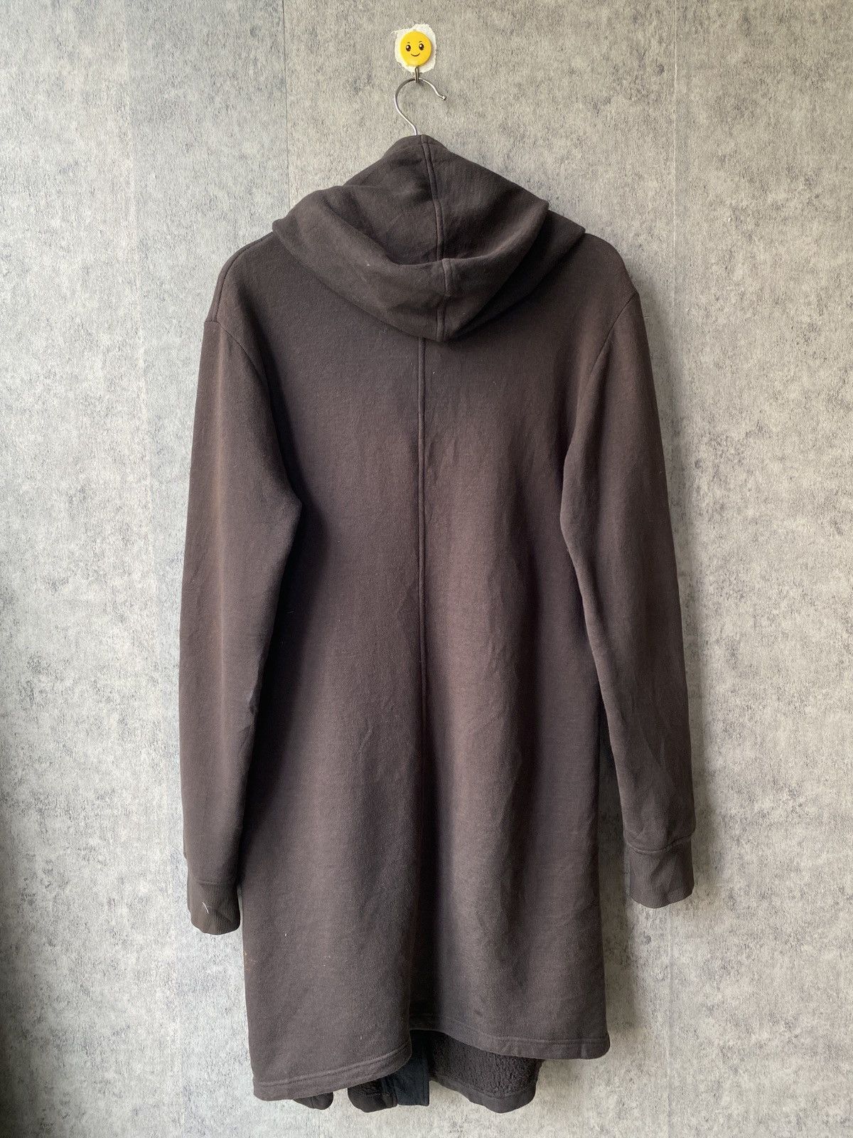 Helmut Lang Helmut Lang Body Elongated Zip SWS Faded Black Hoodie Size US S / EU 44-46 / 1 - 3 Thumbnail