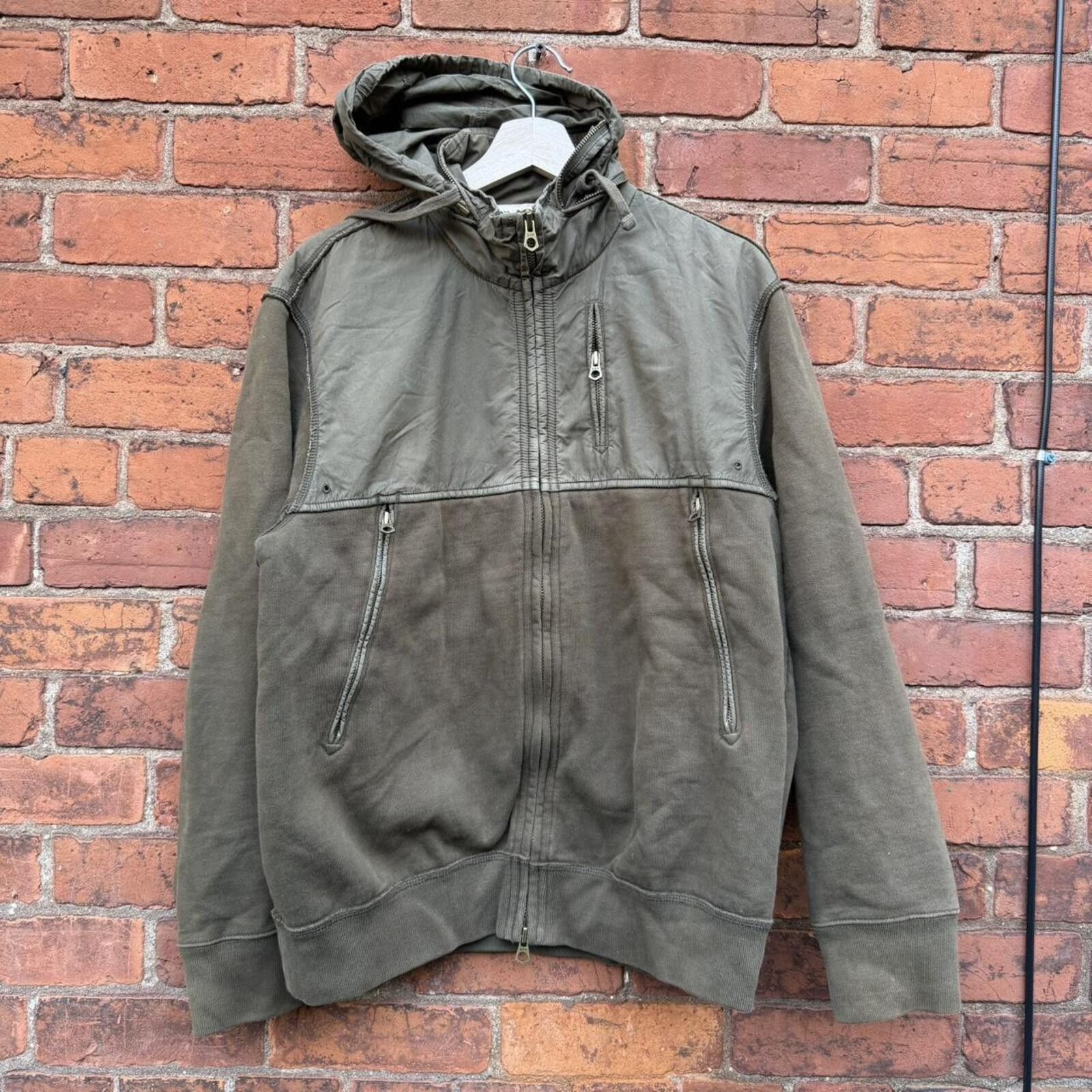 Gap Vintage gap zip up military style tactical hoodie 2006 L Size US L / EU 52-54 / 3 - 4 Thumbnail