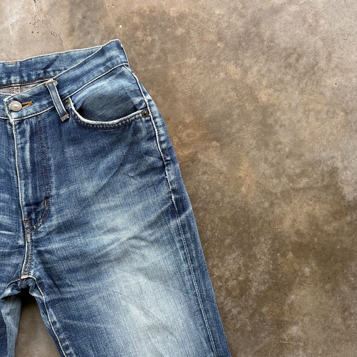 Edwin Vintage Edwin Something Faded Distressed Denim Jean Pant W27 Size US 27 - 5 Thumbnail