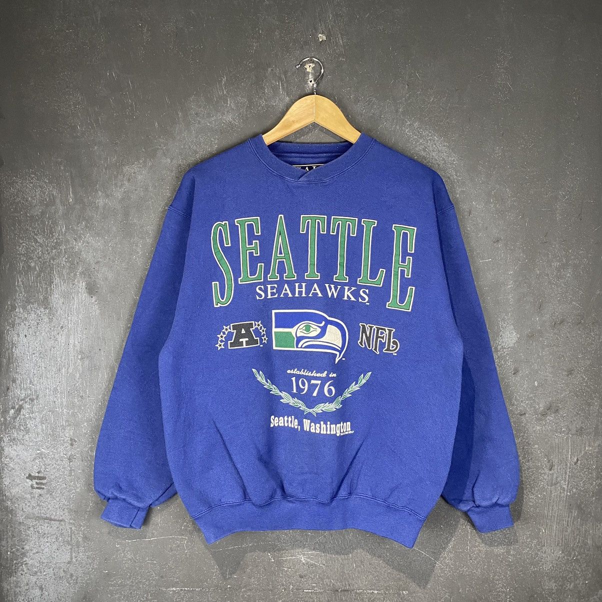 NFL 90s 1995 NFL Seattle Seahawks Washington Crewneck Size US M / EU 48-50 / 2 - 1 Thumbnail