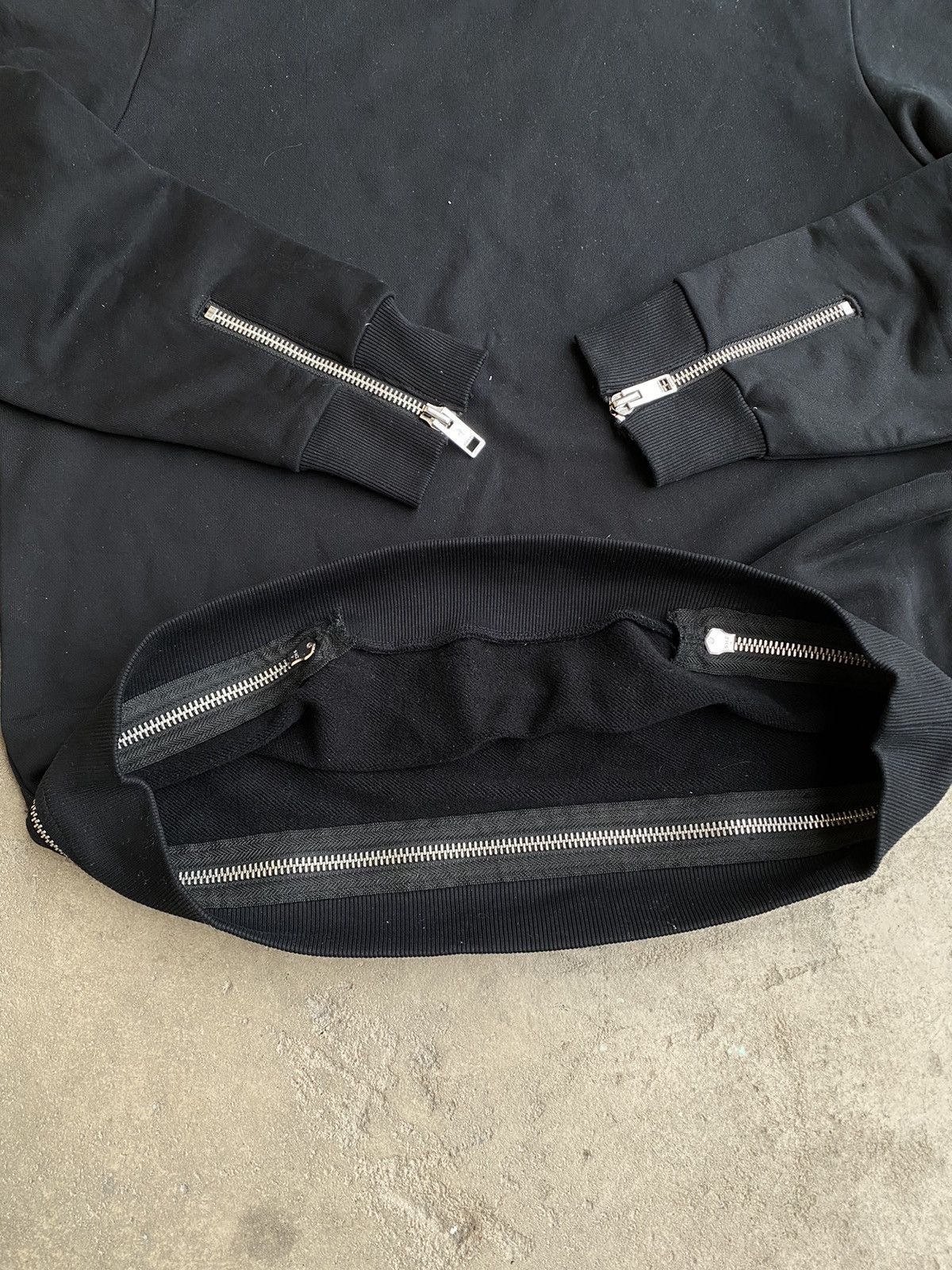 Diesel × Japanese Brand 2024 Diesel multi zip opium avantgarde sweatshirt black Size US L / EU 52-54 / 3 - 6 Thumbnail