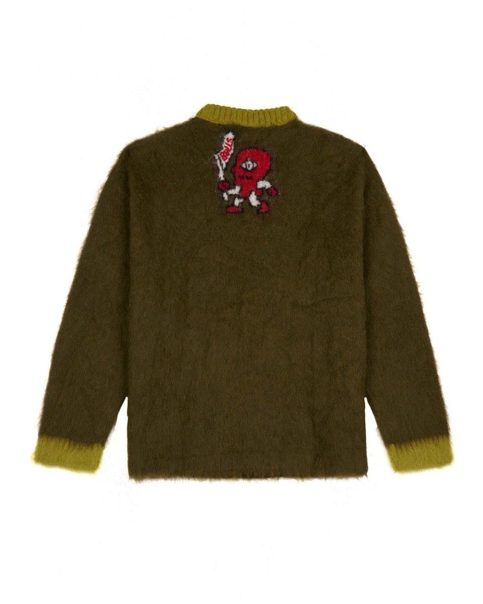 Brain Dead BRAIN DEAD X NBA Chicago Bulls Alpaca sweater Fuzzy Size L Size US L / EU 52-54 / 3 - 3 Thumbnail