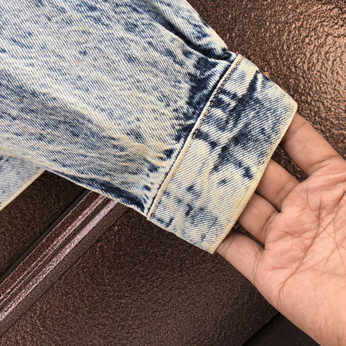Wrangler VTG 80s Wrangler Blue Bell’s Acid Wash Denim Trucker Jacket Size US M / EU 48-50 / 2 - 10 Thumbnail