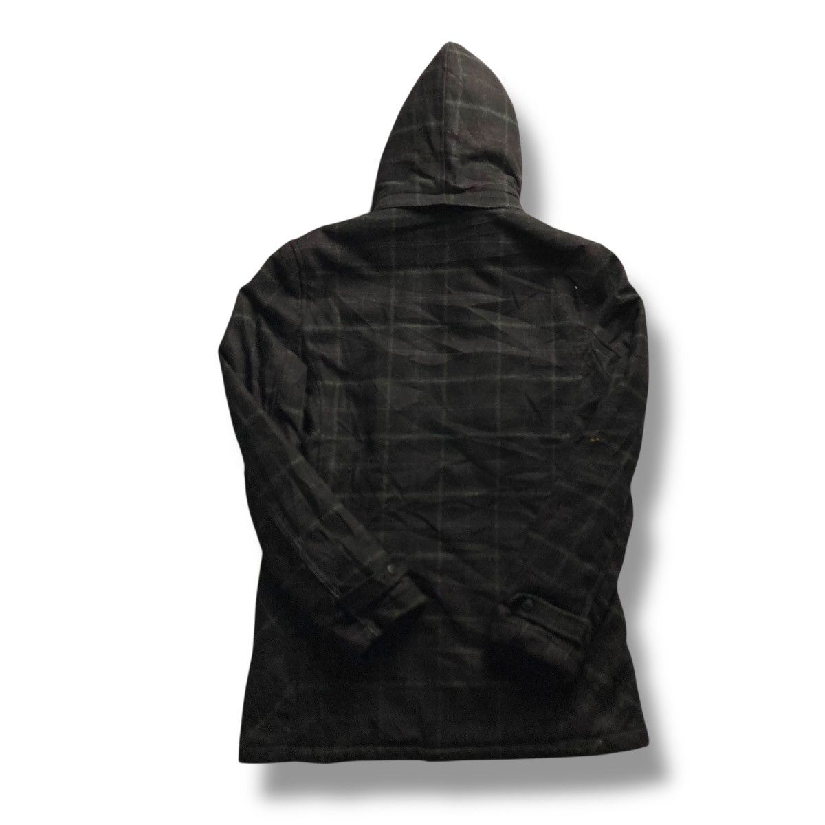 If Six Was Nine 🇯🇵 IN THE ATTIC HOMME CHECKERED FUR HOODIE JACKET Size US XL / EU 56 / 4 - 2 Thumbnail