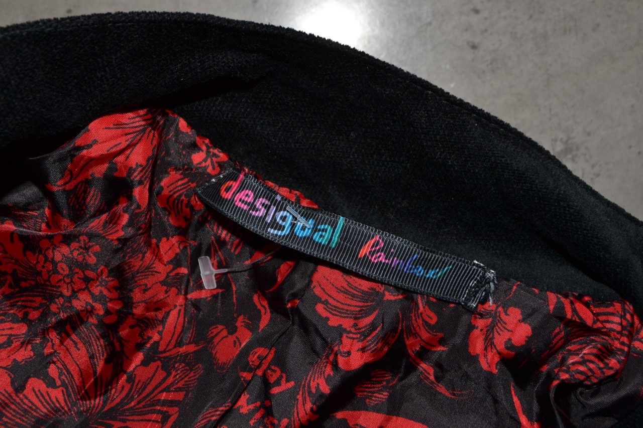 Designer × Desigual Desigual ladies overprinted coat jacket size 40 style Size S / US 4 / IT 40 - 8 Thumbnail