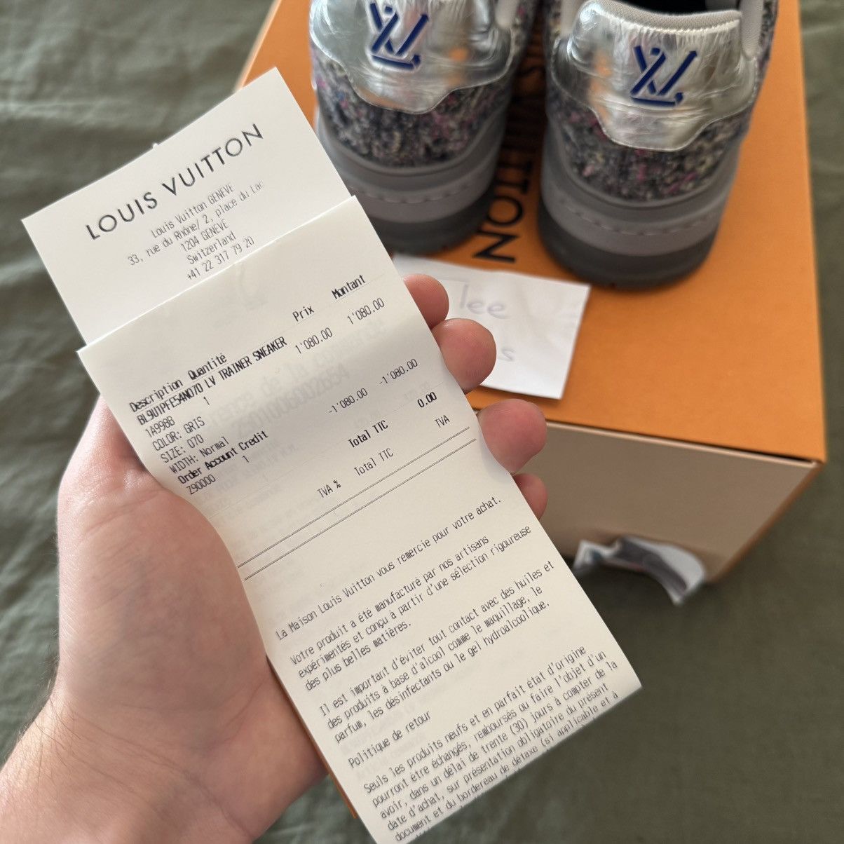Louis Vuitton Louis Vuitton LV Trainer upcycled grey Size US 9 / EU 42 - 5 Thumbnail