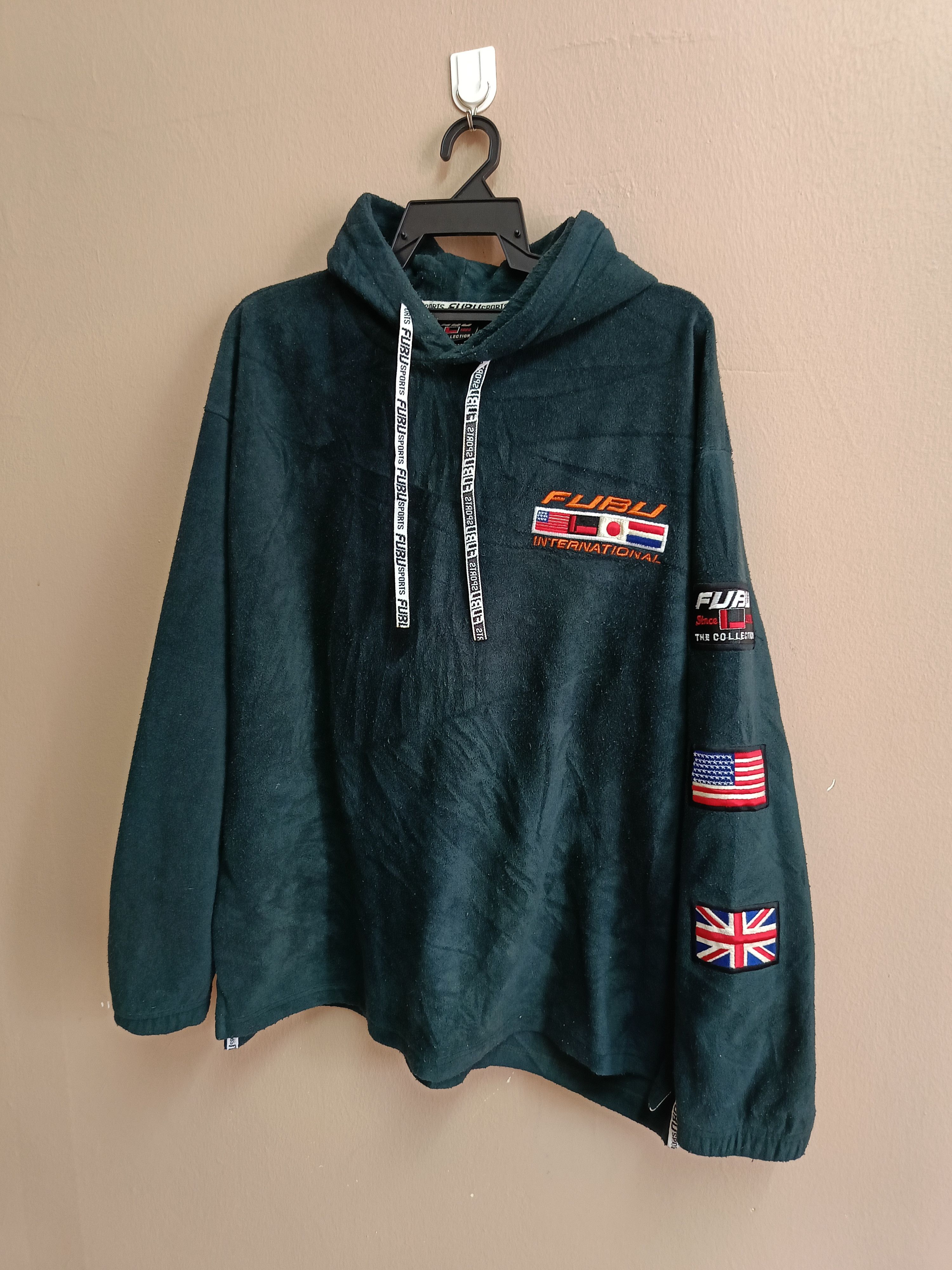 Fubu Vintage FUBU collection International Hoodie Size US XL / EU 56 / 4 - 7 Thumbnail
