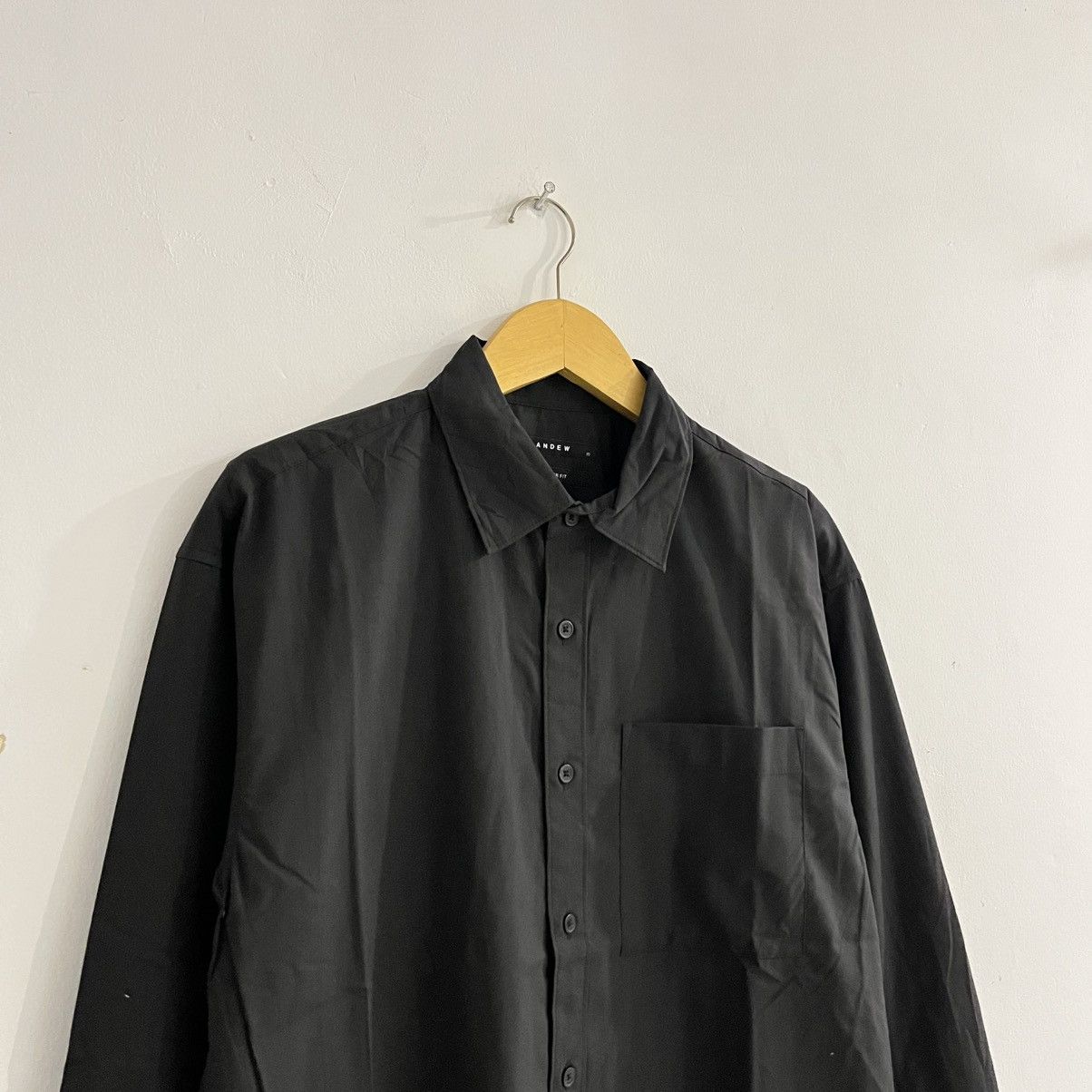 Japanese Brand andew - basic longsleeve shirt Size US L / EU 52-54 / 3 - 3 Thumbnail