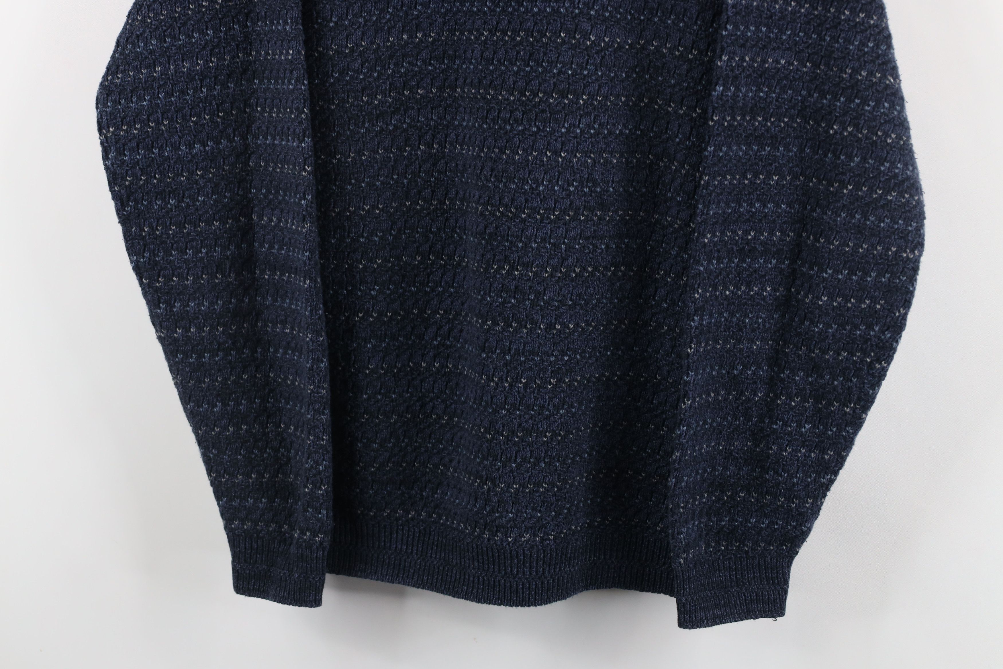 Vintage Vintage 90s Streetwear Hand Framed Knit Crewneck Sweater USA Size US L / EU 52-54 / 3 - 3 Thumbnail