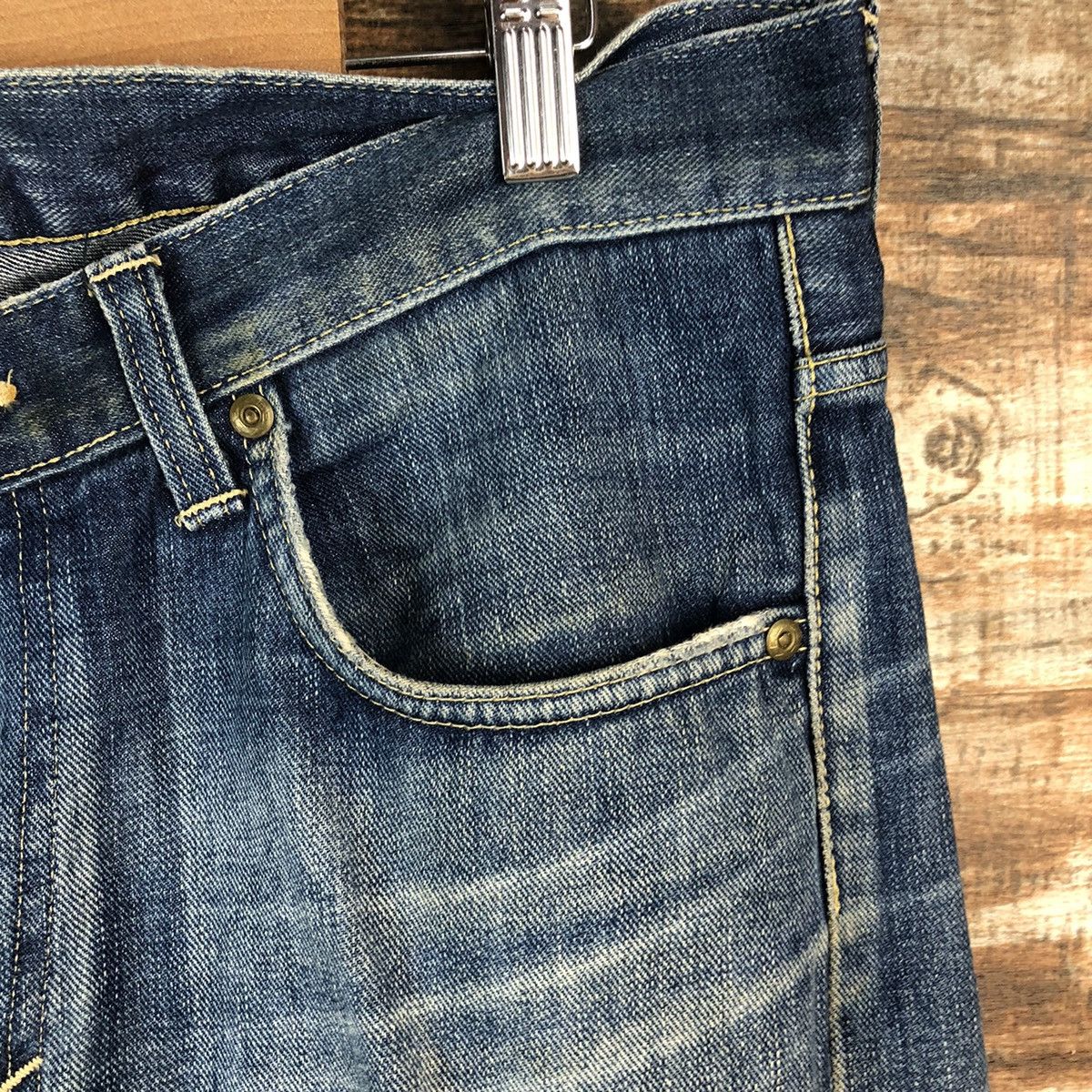 Lee DL Lee Vintage Blue Denim Pants #C183 Size US 33 - 8 Thumbnail