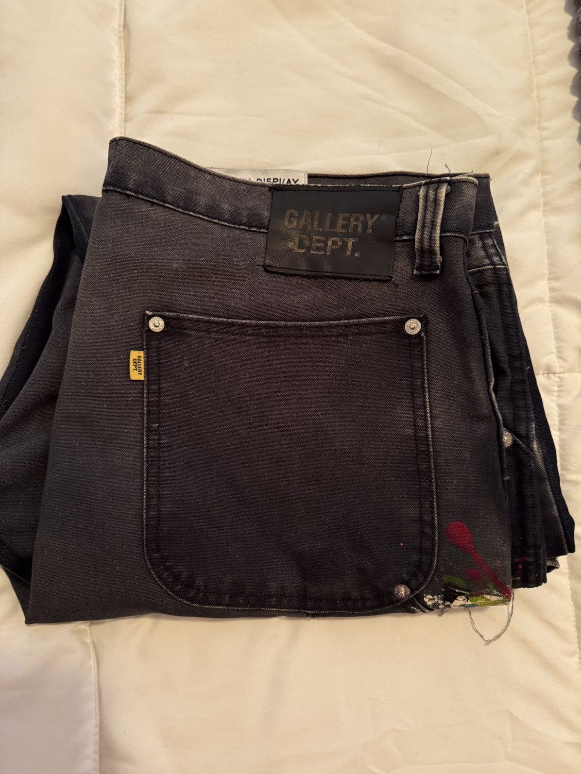 Gallery Dept. Gallery Dept. Faded Blue Carpenter La Flare Pants (sz 40 US) Size US 40 / EU 56 - 6 Thumbnail