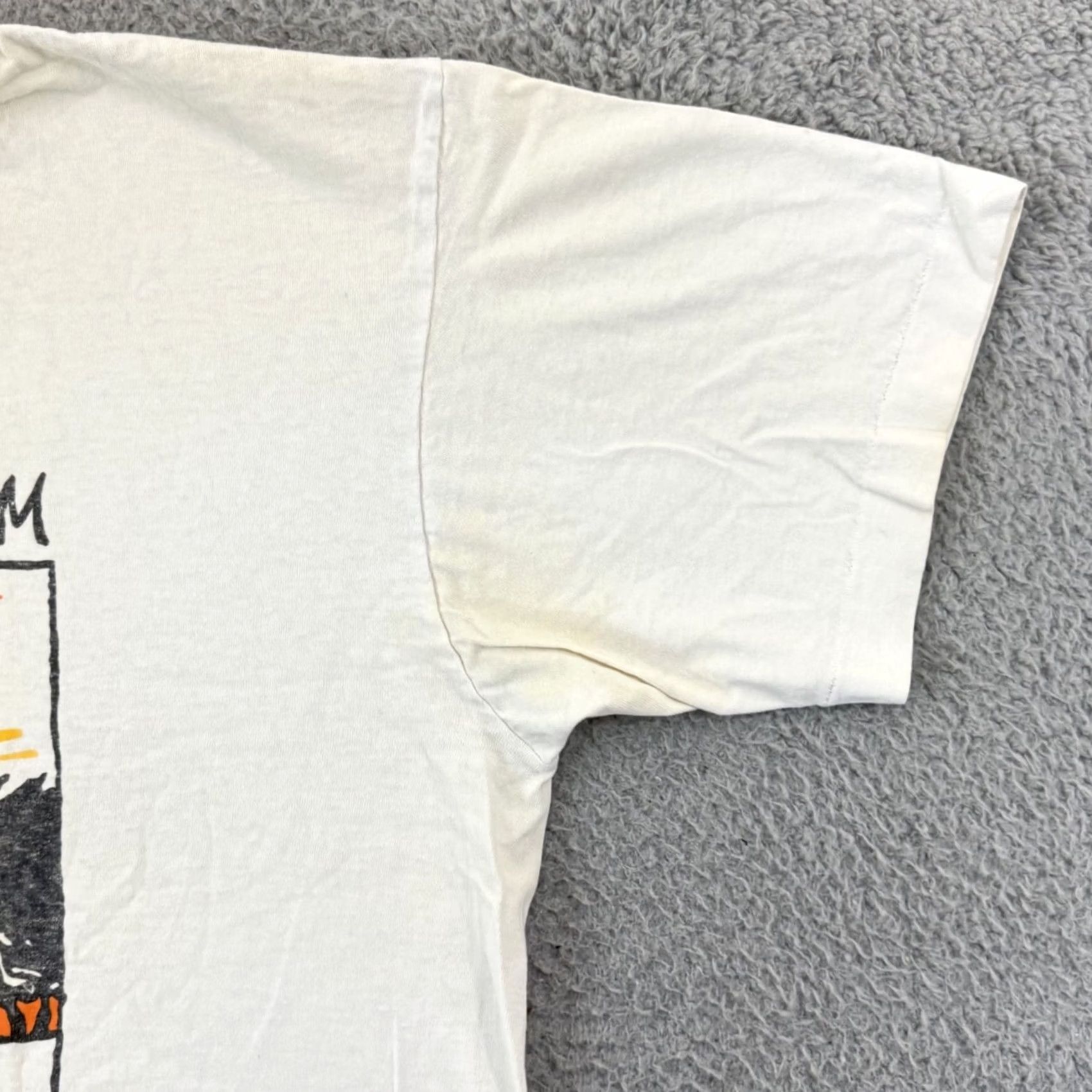 Vintage VINTAGE Grateful Dead Shirt Mens 2XL White Cotton 90s Graphic Print Logo Short Sleeve Crew Neck Nike? Size US XXL / EU 58 / 5 - 5 Thumbnail