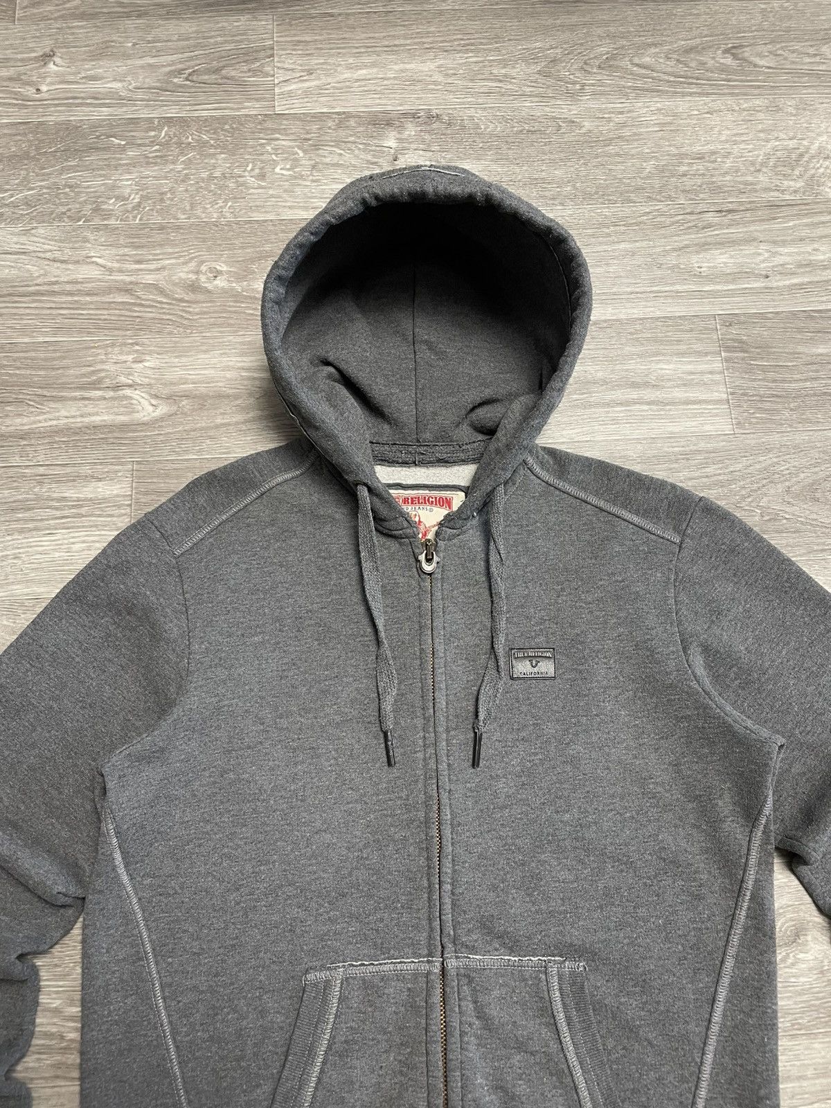 True Religion Vintage True Religion Zip-Up Hoodie Y2K Streetwear Size US XL / EU 56 / 4 - 2 Thumbnail