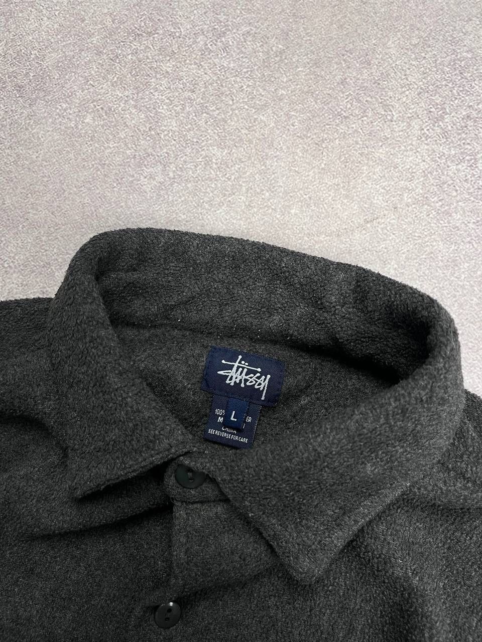 Other Vintage 90's Stussy Fleece Overshort Jacket Shirt Rare Y2K L Size US L / EU 52-54 / 3 - 3 Thumbnail