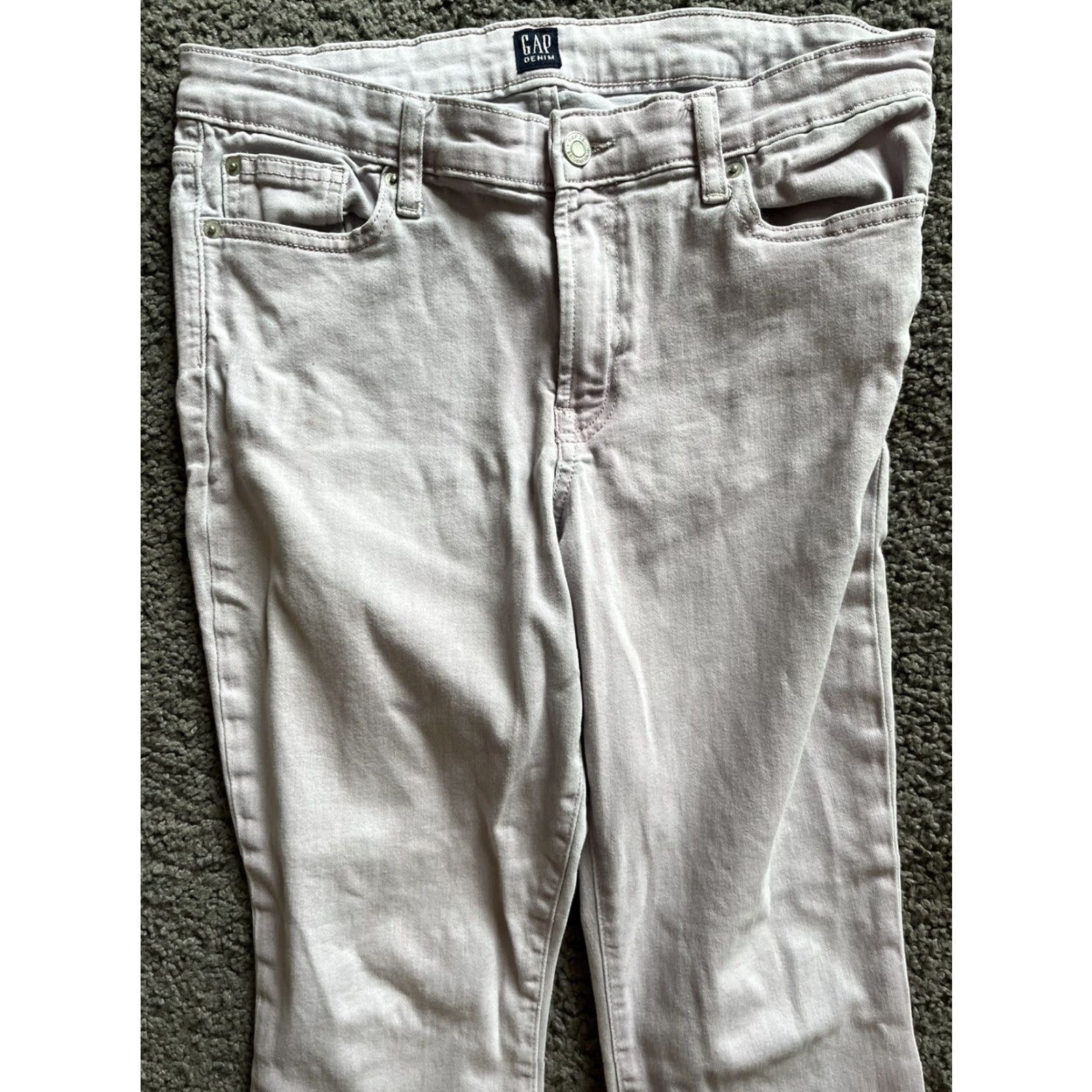Gap GAP Jeans Twill Leggings Jegging Purple Light w30 30 Inseam 28 High Rise Women Size 10 Size 30" / US 8 / IT 44 - 2 Thumbnail