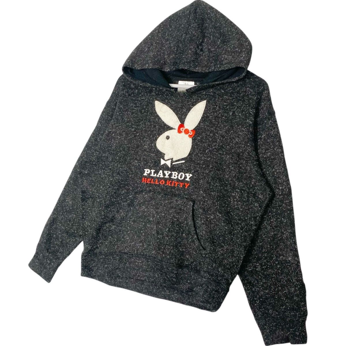 Other Vintage Playboy Hoodie Sweater Big Logo Gray Size M Size US M / EU 48-50 / 2 - 2 Thumbnail