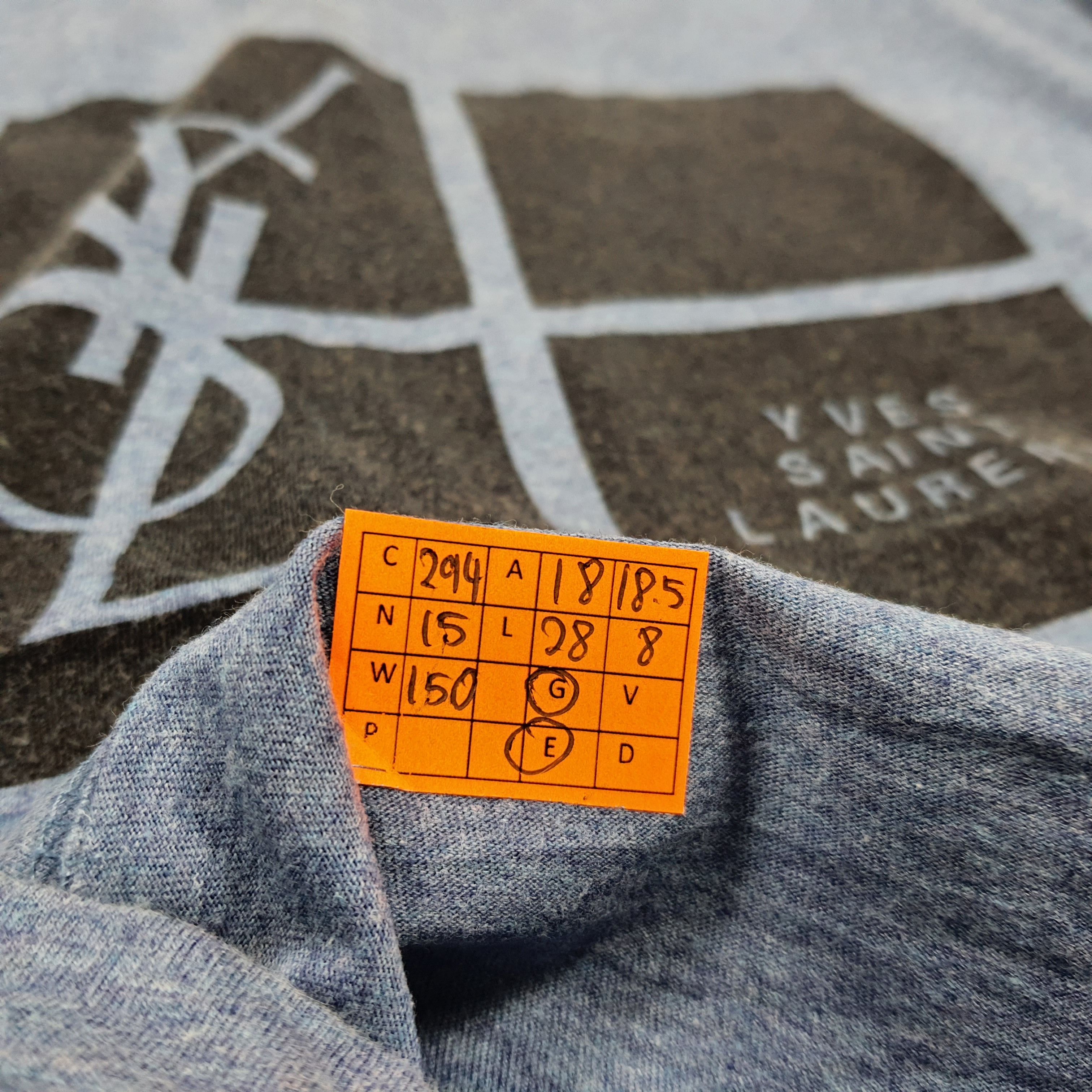 Yves Saint Laurent Vintage Yves Saint Laurent YSL Tshirt C294N15 Size US S / EU 44-46 / 1 - 7 Thumbnail