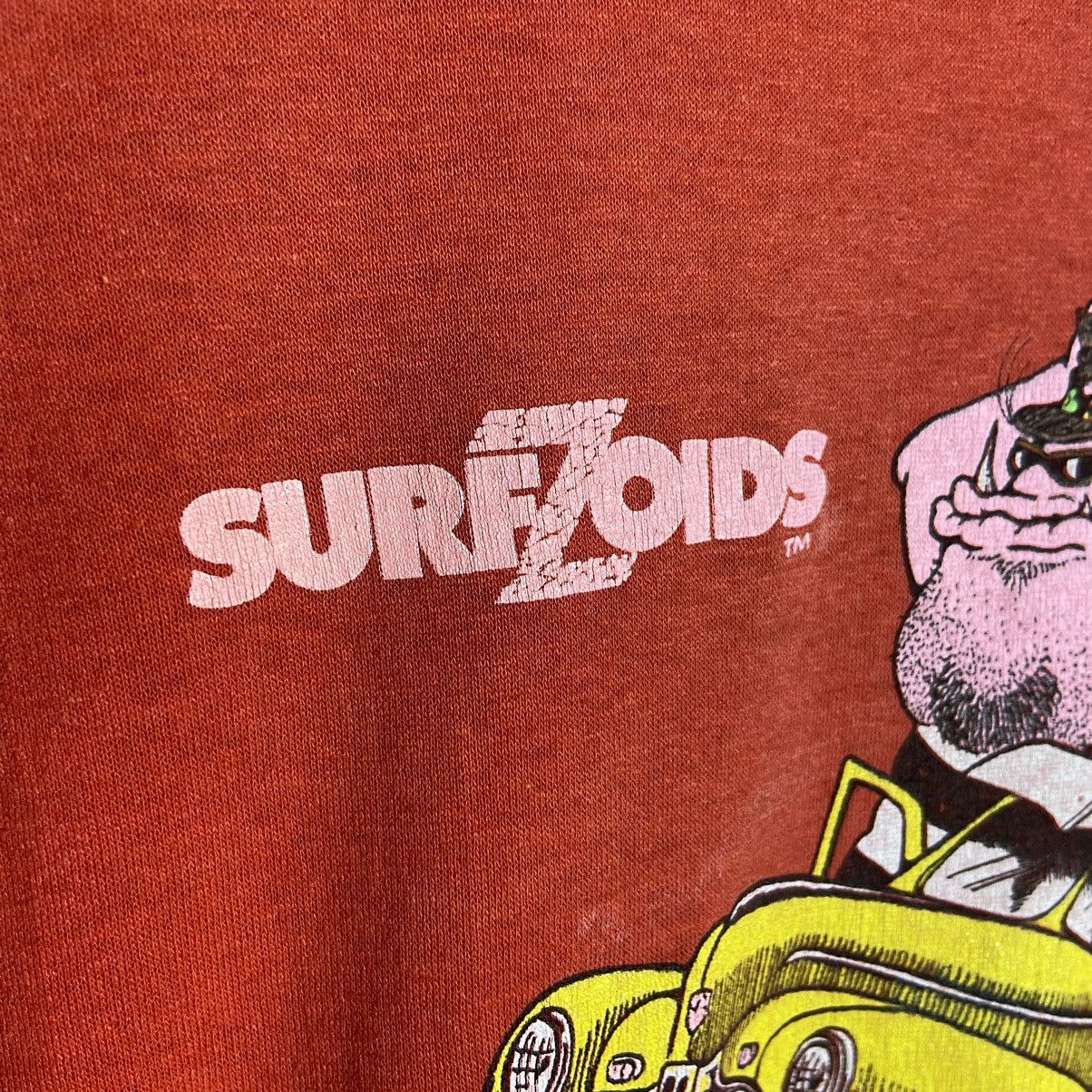 Vintage Vintage 80s Surf Zoids Monster Surf Skate Rat Fink T-Shirt Size US L / EU 52-54 / 3 - 7 Thumbnail