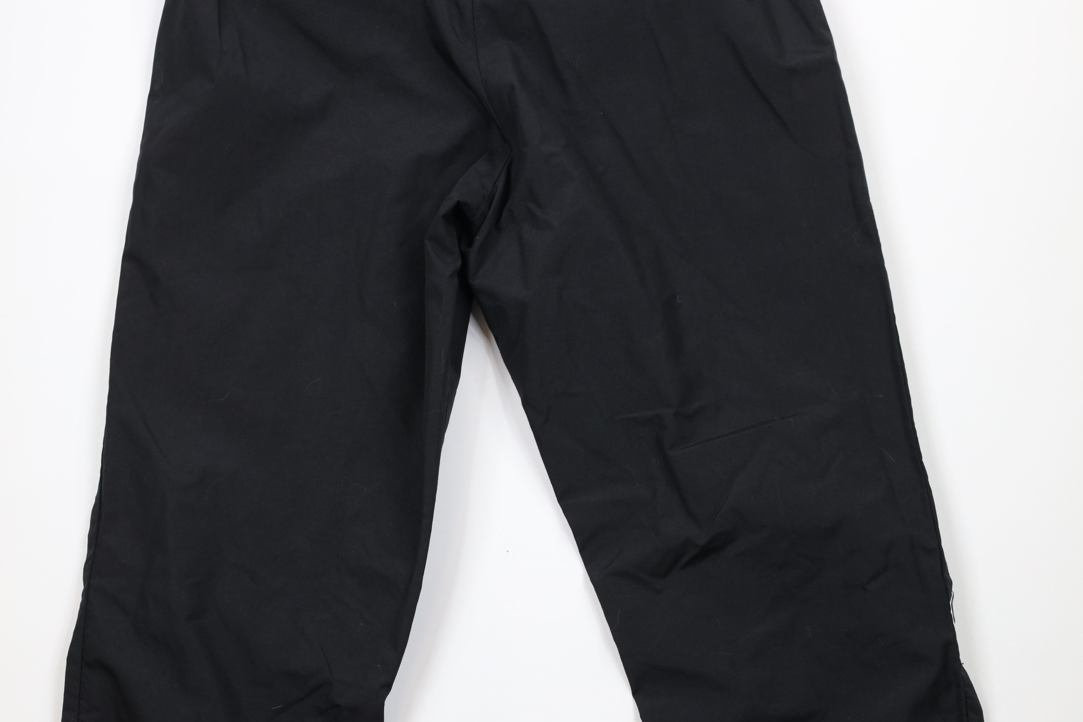 Vintage Vintage 80s Streetwear Rain Pants Joggers Black USA Size US 36 / EU 52 - 13 Thumbnail