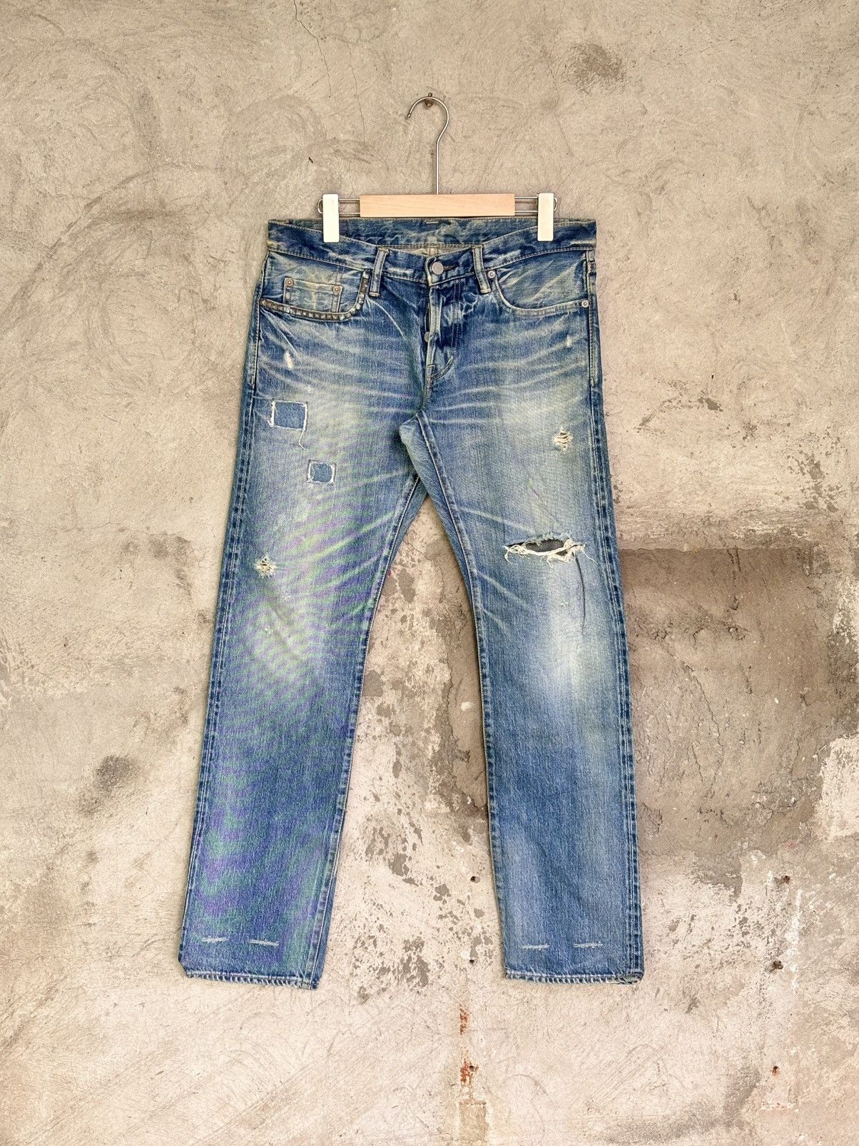 Hysteric Glamour Hysteric Glamour Distressed Selvedge Size US 32 / EU 48 - 1 Thumbnail