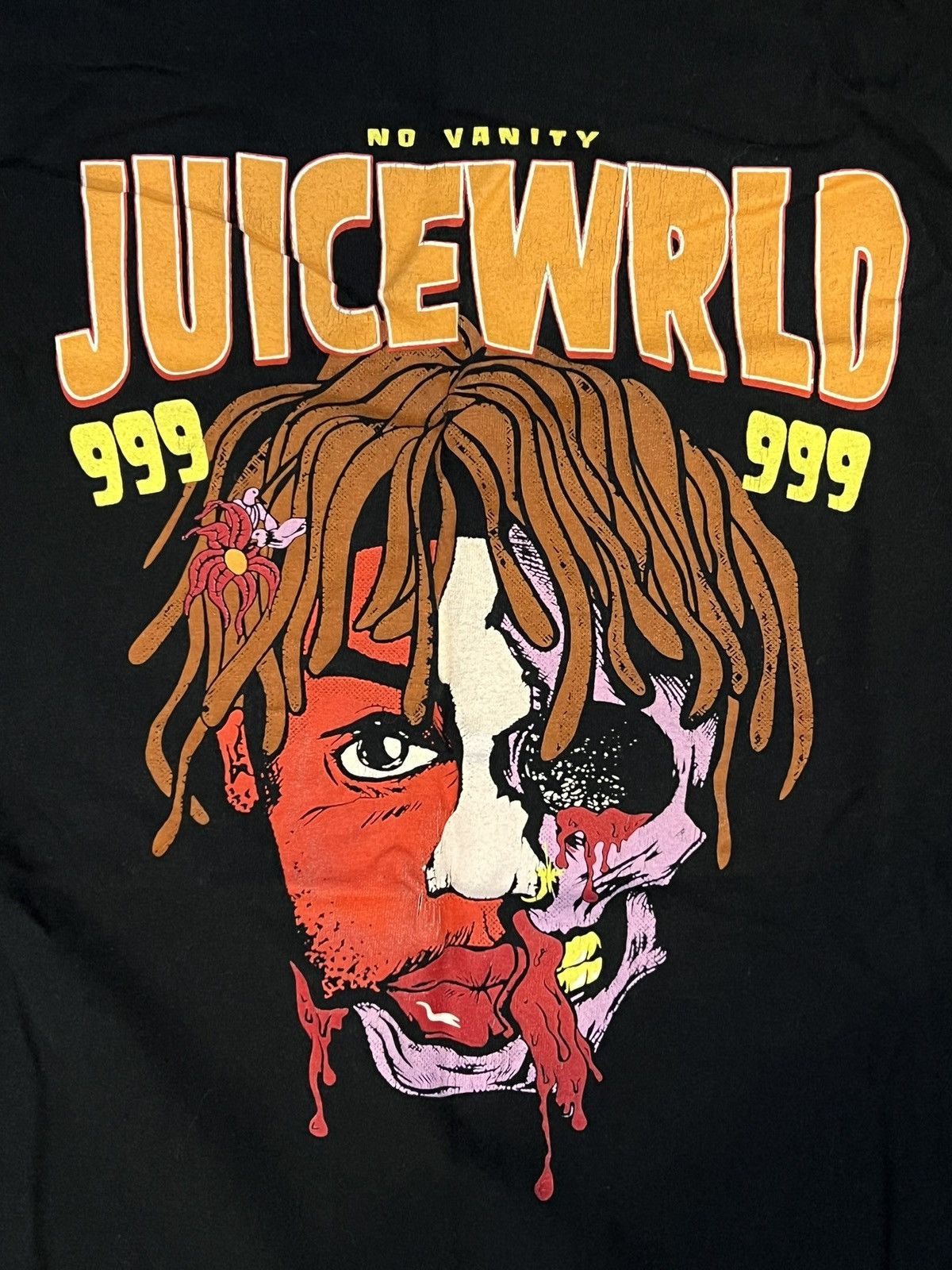 Band Tees Juice Wrld No Vanity Abstract 999 2018 Merch Size US M / EU 48-50 / 2 - 2 Thumbnail